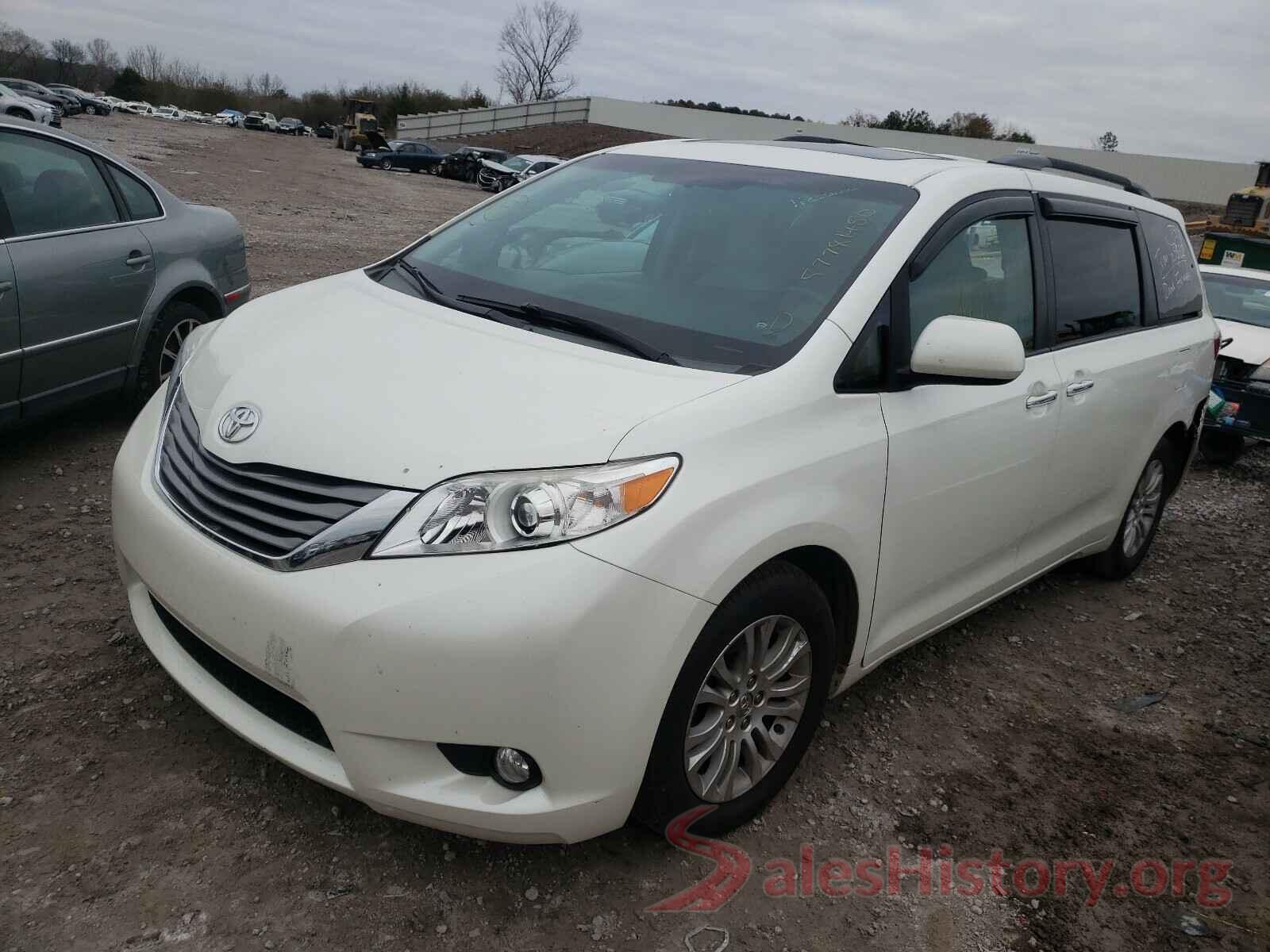 5TDYK3DCXGS698126 2016 TOYOTA SIENNA