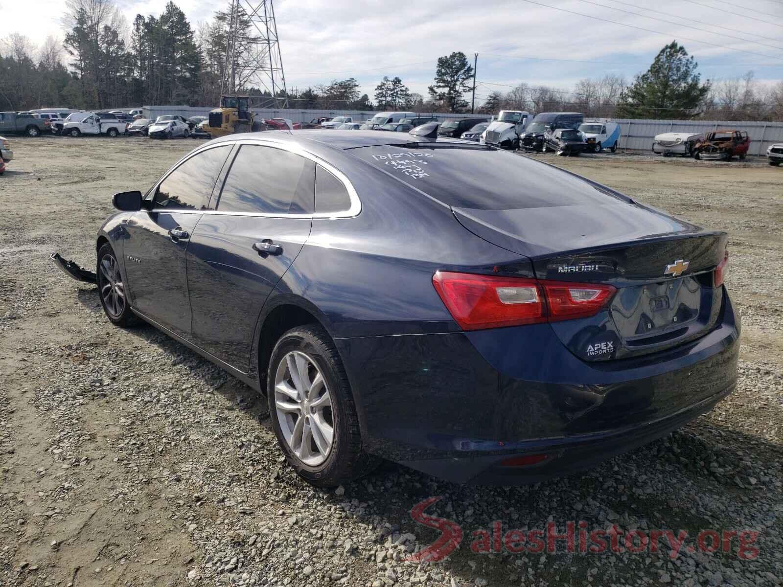 1G1ZE5ST1HF144493 2017 CHEVROLET MALIBU