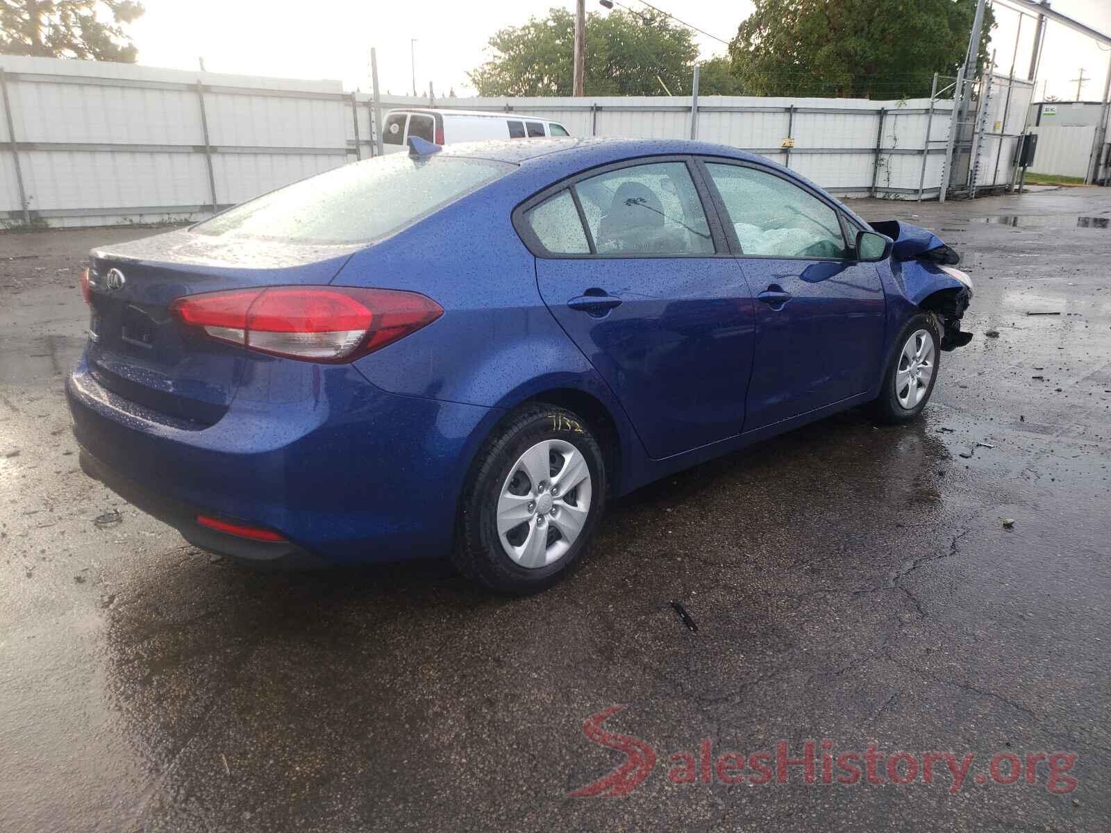 3KPFK4A7XJE273799 2018 KIA FORTE