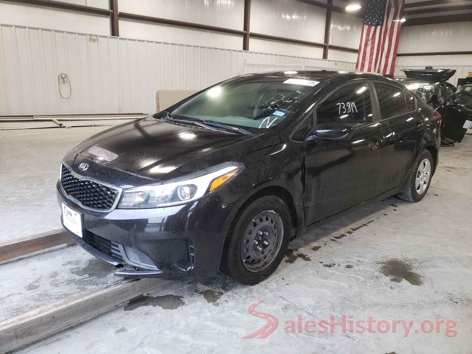 3KPFK4A71JE254722 2018 KIA FORTE