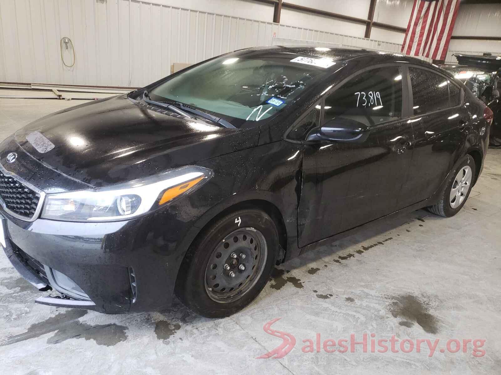 3KPFK4A71JE254722 2018 KIA FORTE