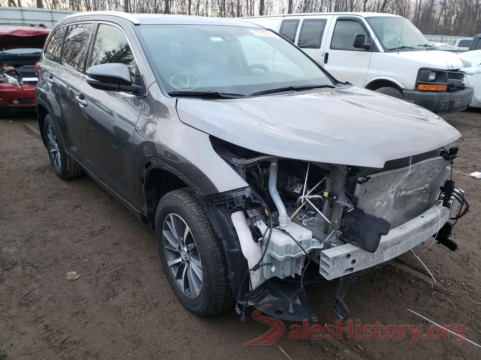 5TDJZRFH1JS530326 2018 TOYOTA HIGHLANDER