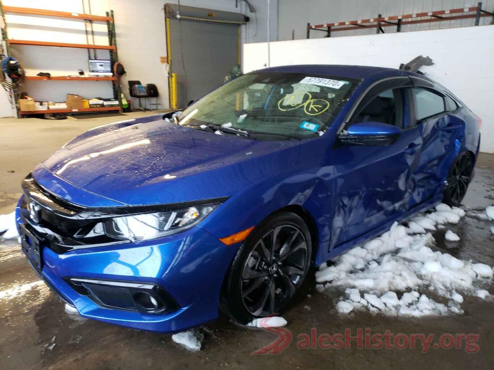 2HGFC2F82KH601436 2019 HONDA CIVIC