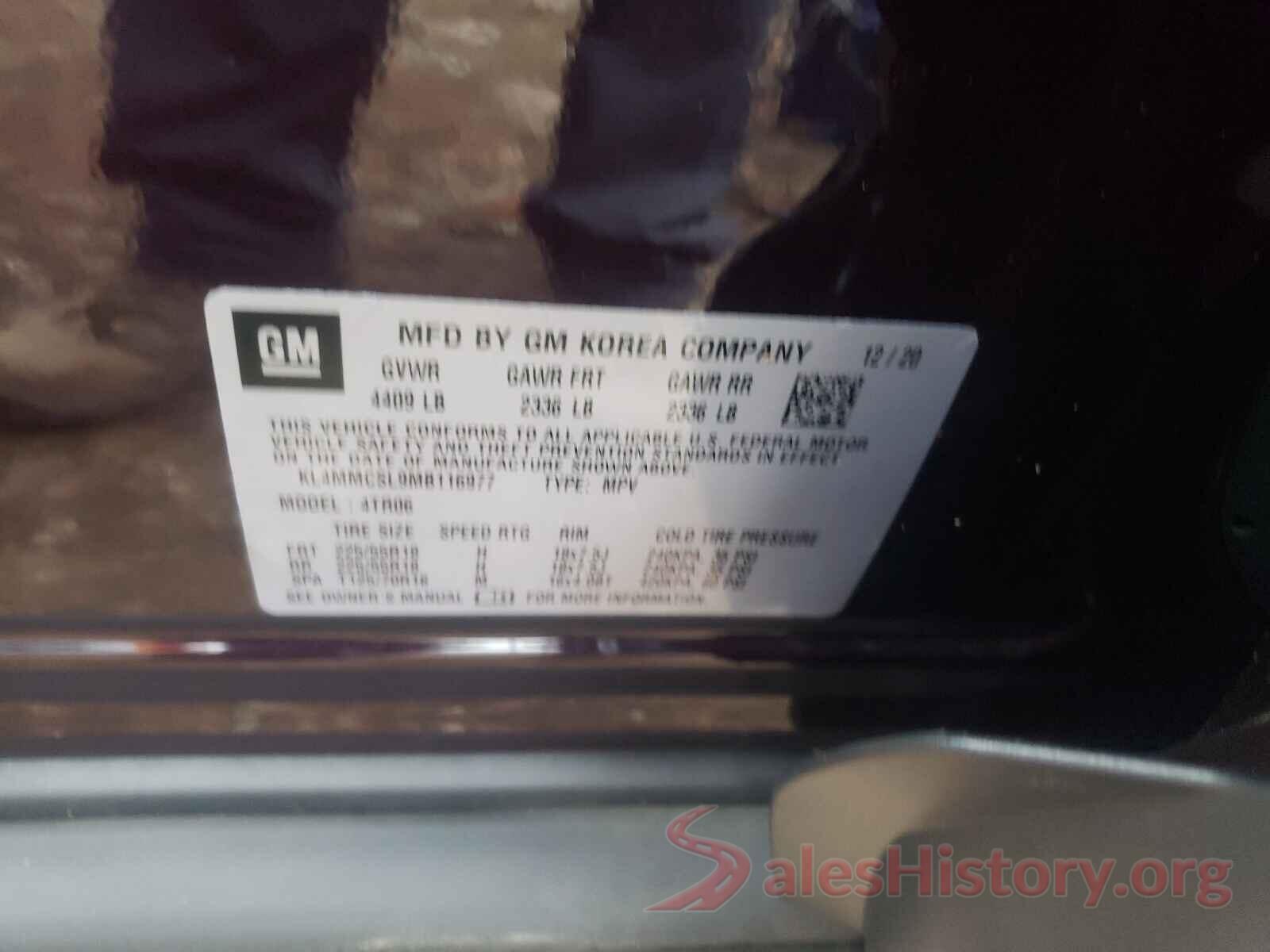 KL4MMCSL9MB116977 2021 BUICK ENCORE