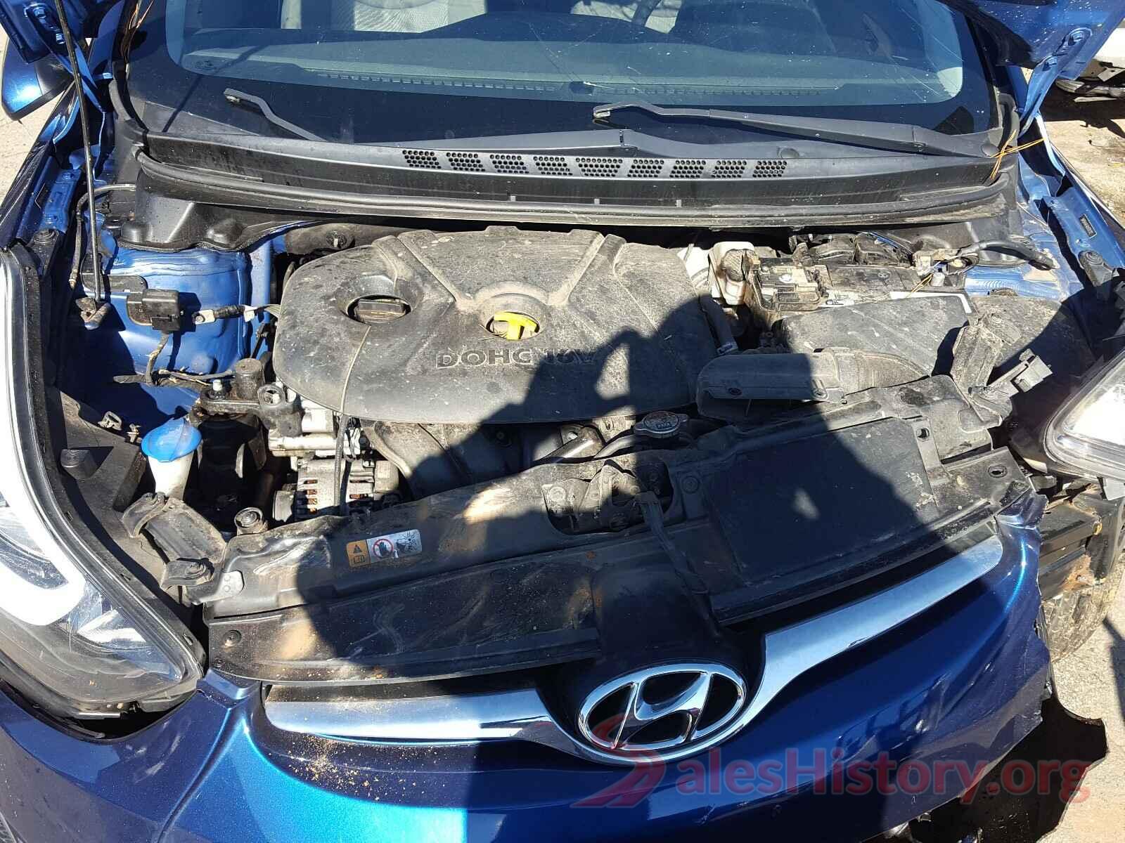 5NPDH4AE4GH701312 2016 HYUNDAI ELANTRA