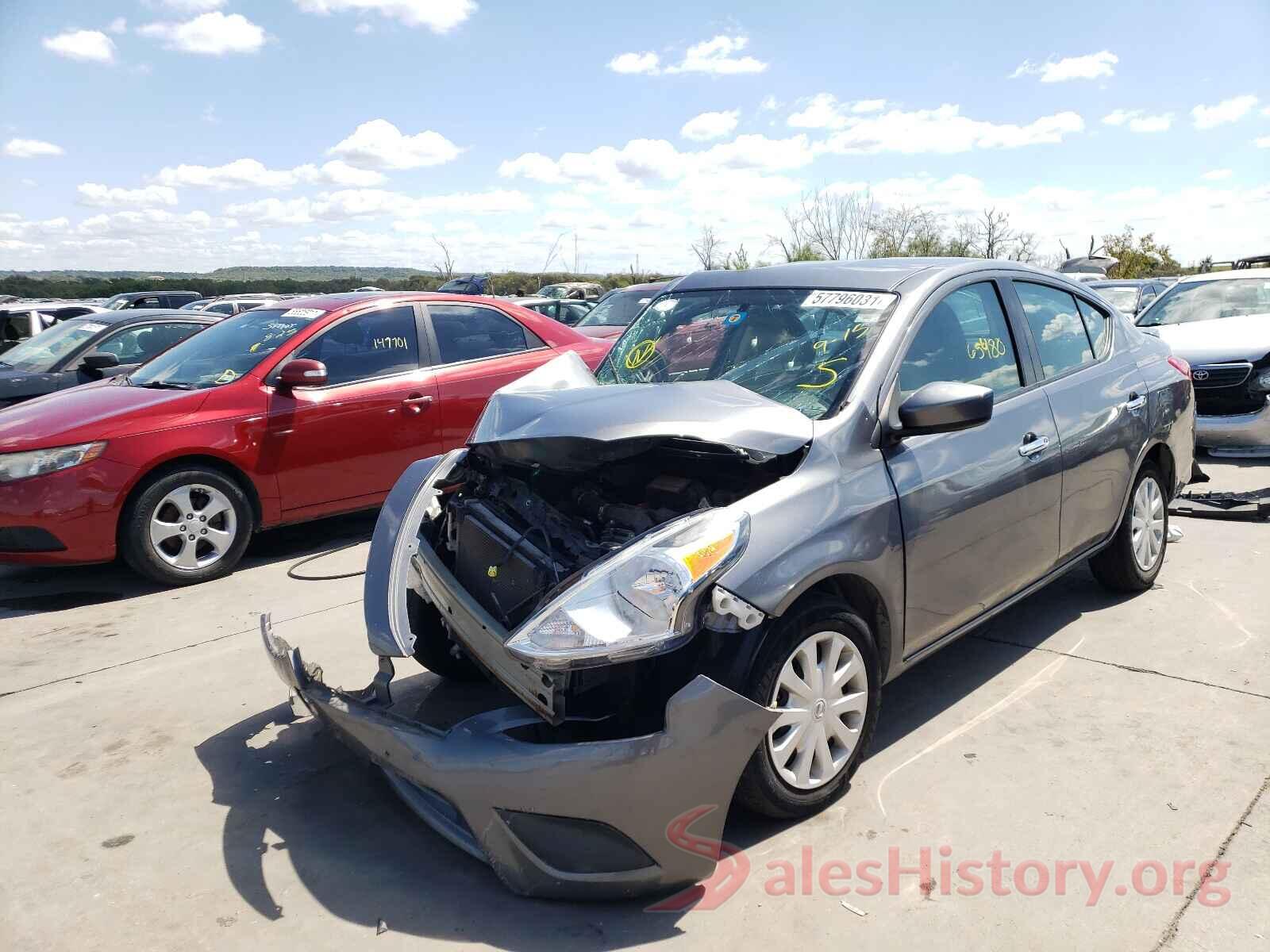 3N1CN7APXHL802981 2017 NISSAN VERSA