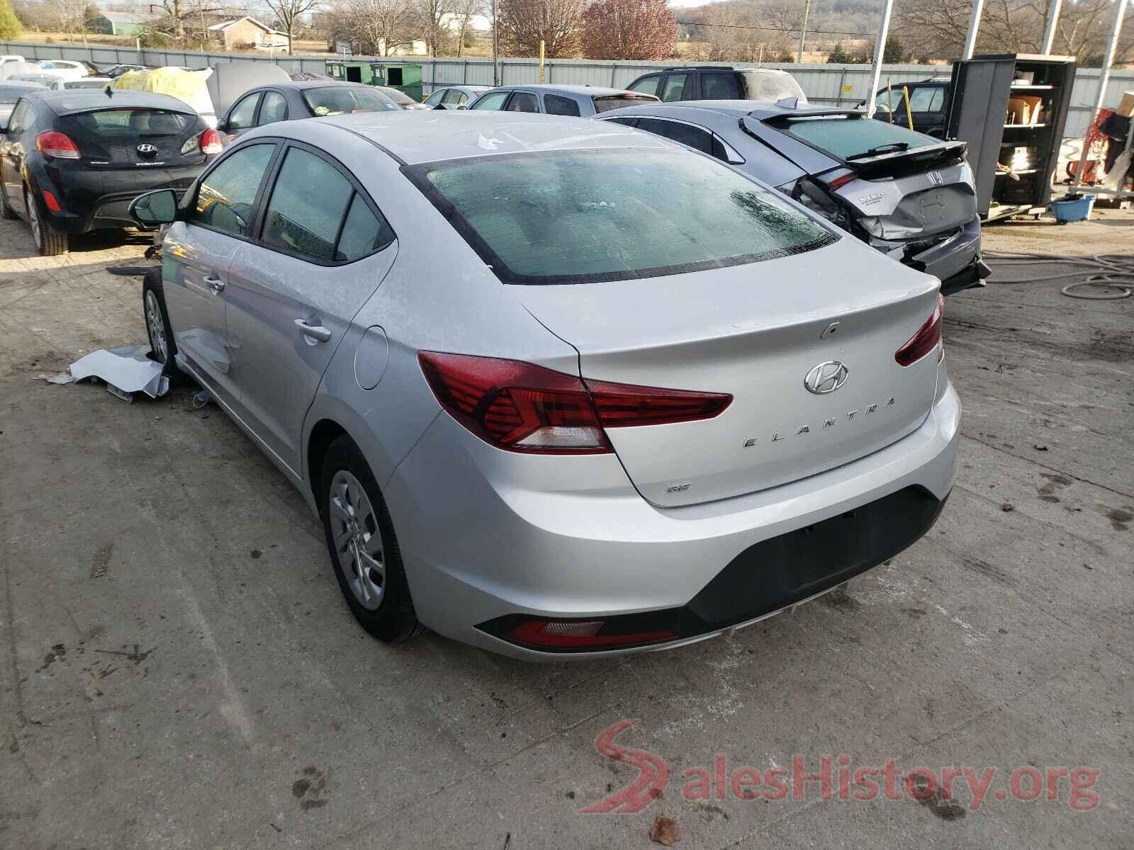 KMHD74LF3KU886312 2019 HYUNDAI ELANTRA