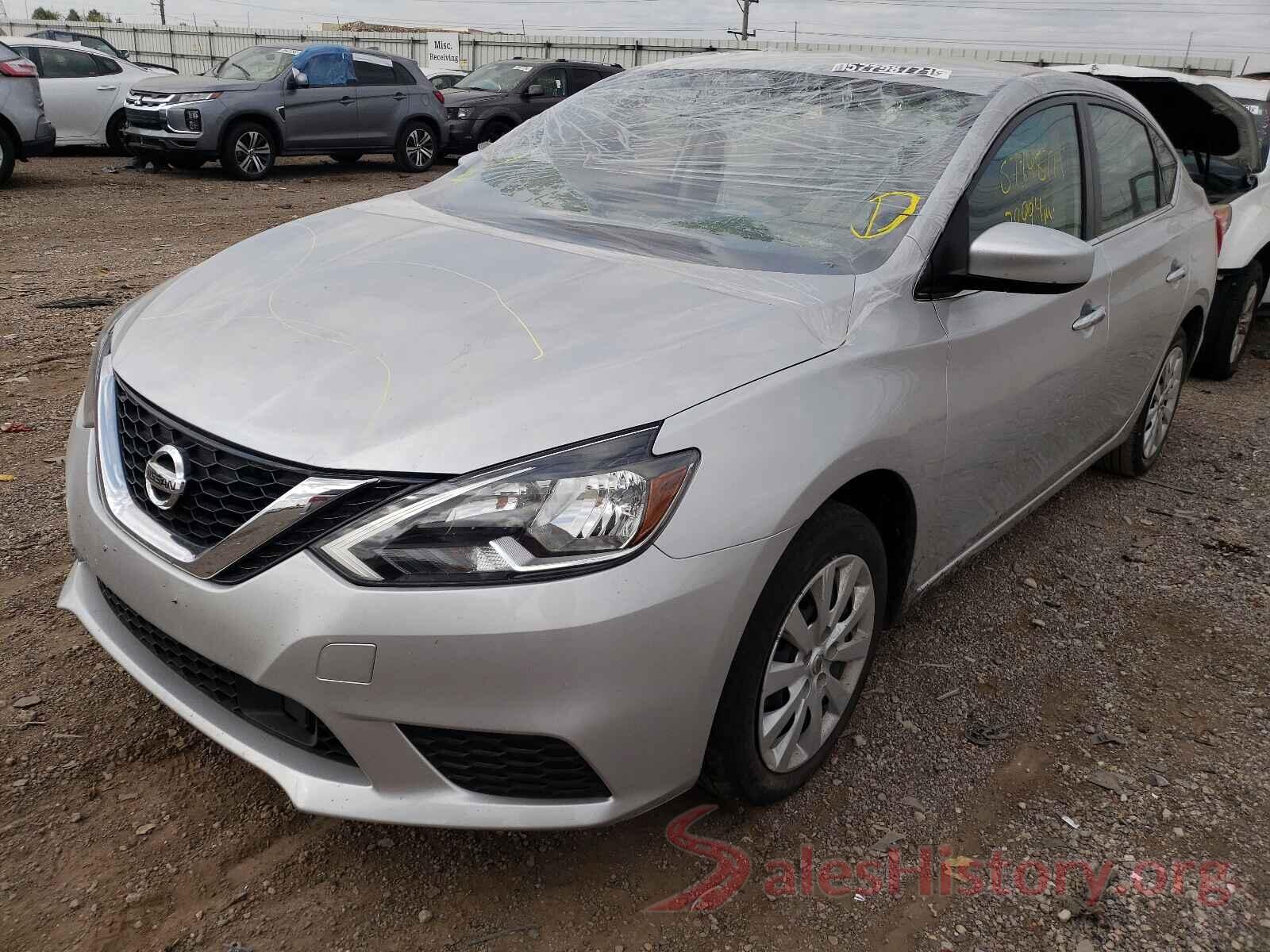 3N1AB7APXKY321557 2019 NISSAN SENTRA