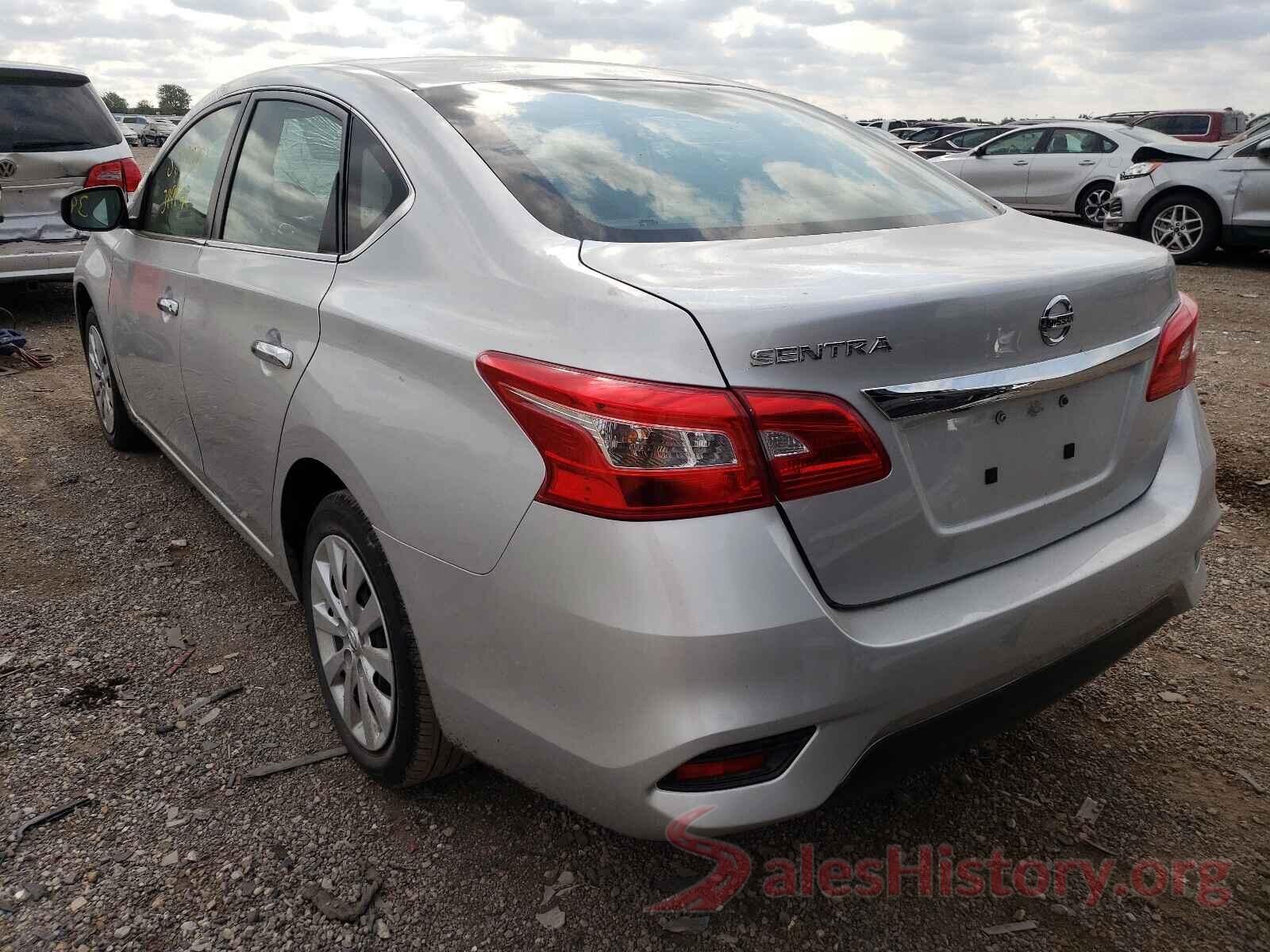 3N1AB7APXKY321557 2019 NISSAN SENTRA