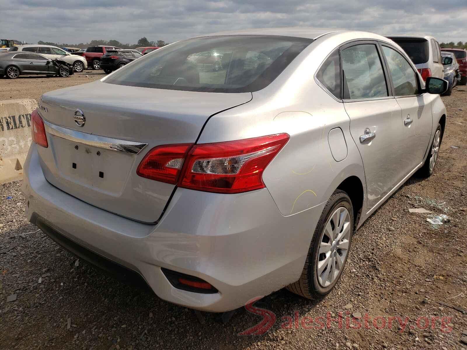 3N1AB7APXKY321557 2019 NISSAN SENTRA