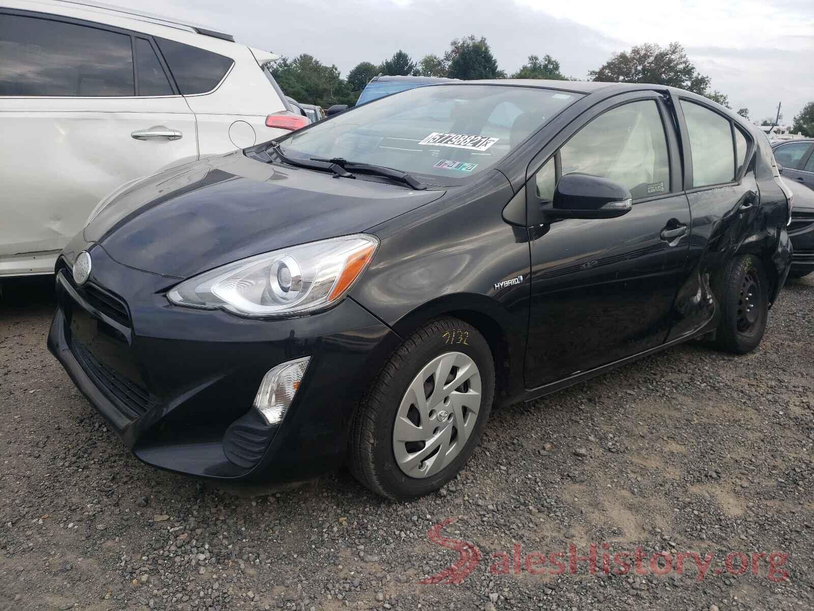 JTDKDTB3XG1121662 2016 TOYOTA PRIUS