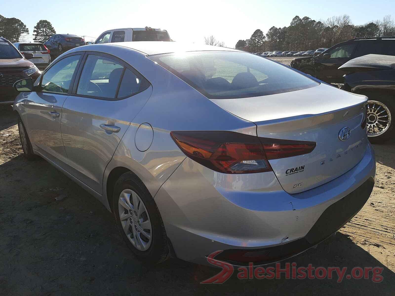 5NPD74LF7LH533460 2020 HYUNDAI ELANTRA