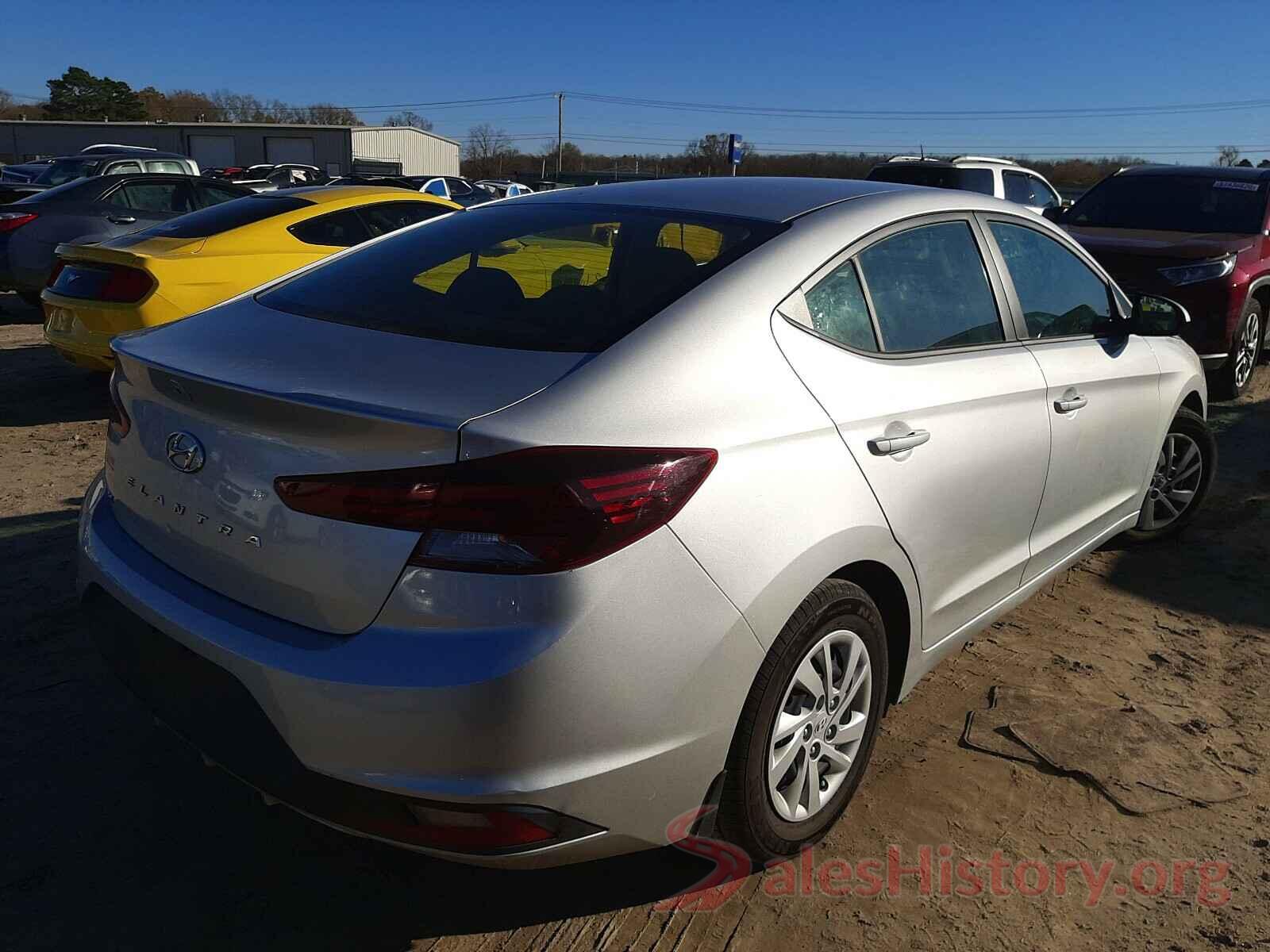 5NPD74LF7LH533460 2020 HYUNDAI ELANTRA