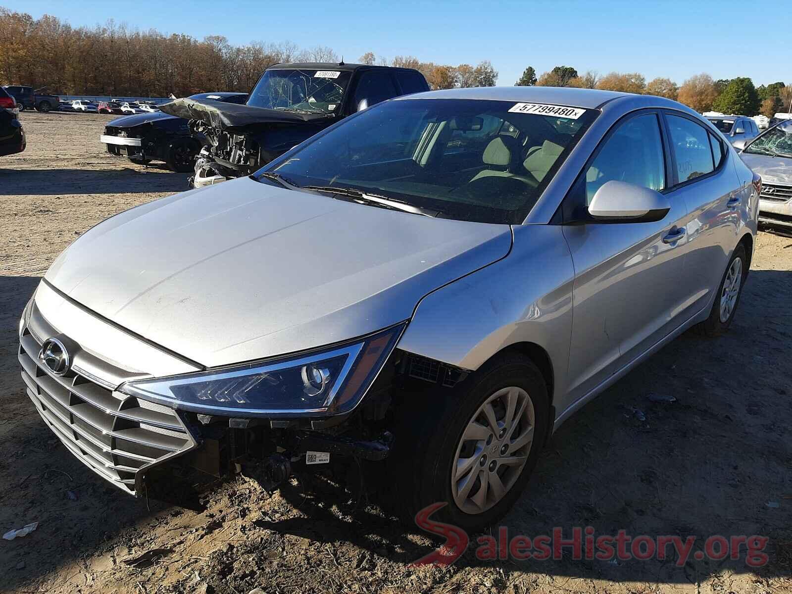 5NPD74LF7LH533460 2020 HYUNDAI ELANTRA