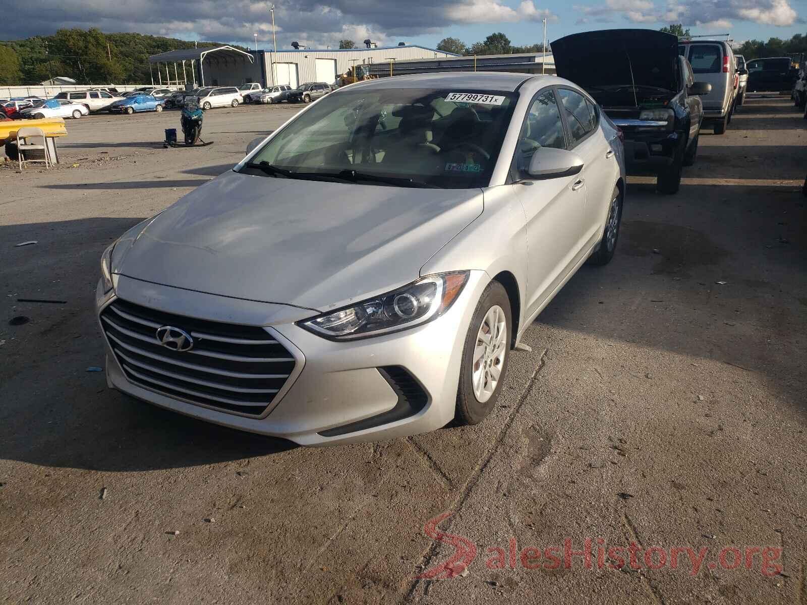 5NPD74LF3HH106817 2017 HYUNDAI ELANTRA