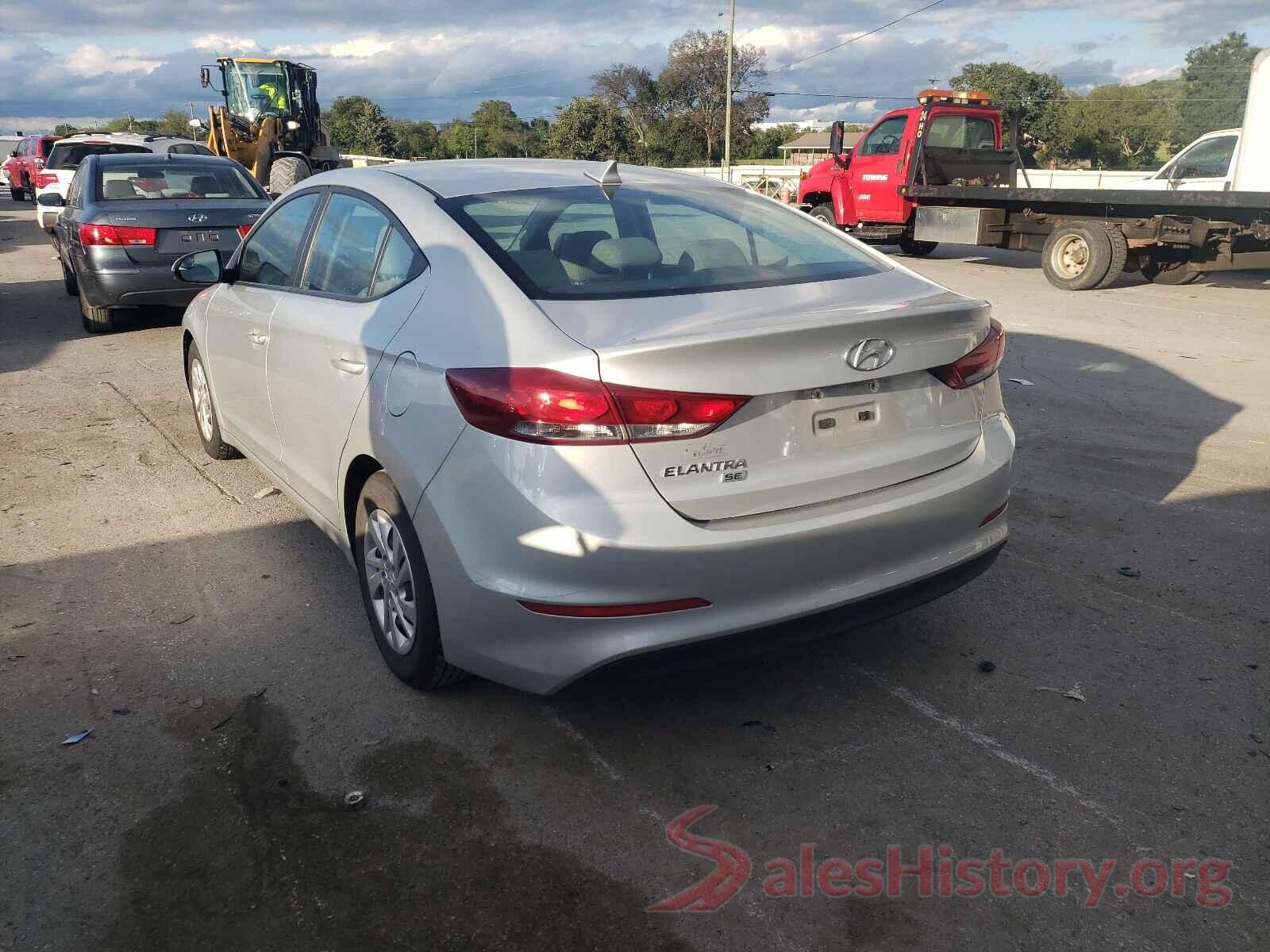 5NPD74LF3HH106817 2017 HYUNDAI ELANTRA