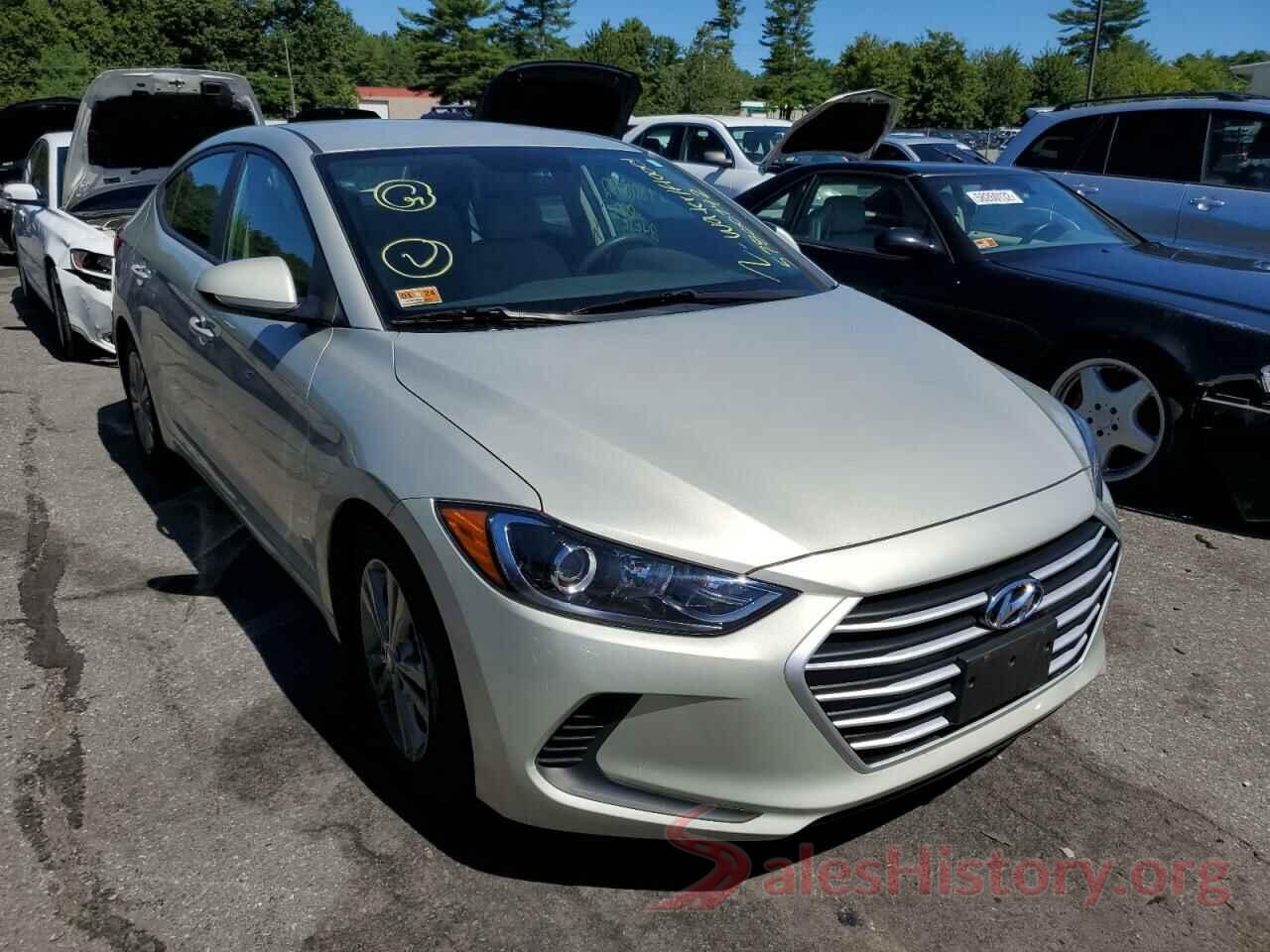 5NPD84LF7JH383957 2018 HYUNDAI ELANTRA