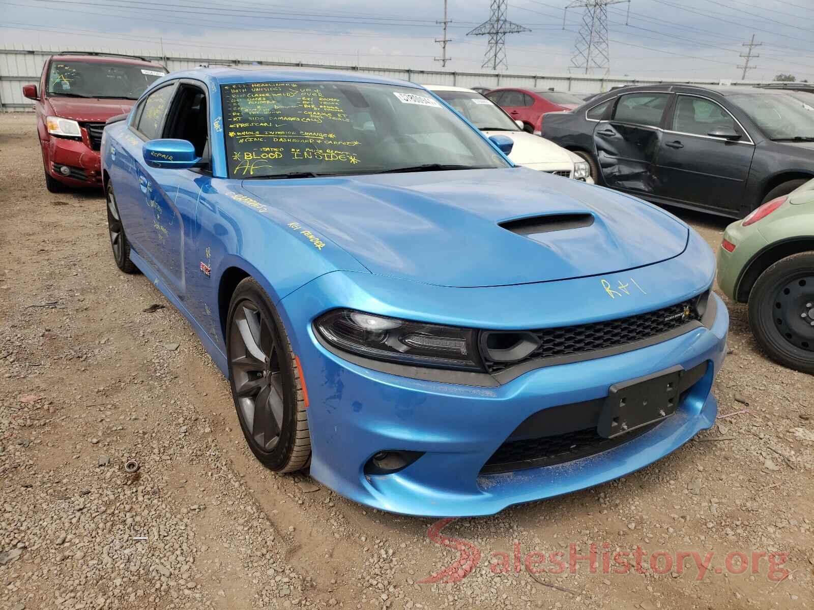 2C3CDXGJ7KH553871 2019 DODGE CHARGER