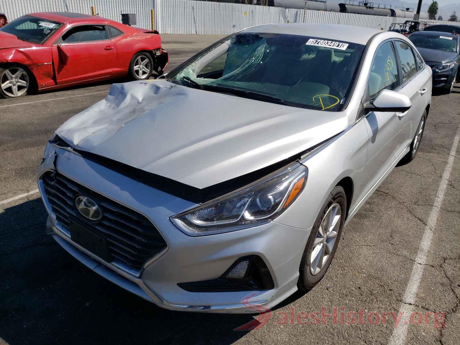 5NPE24AF8KH766963 2019 HYUNDAI SONATA