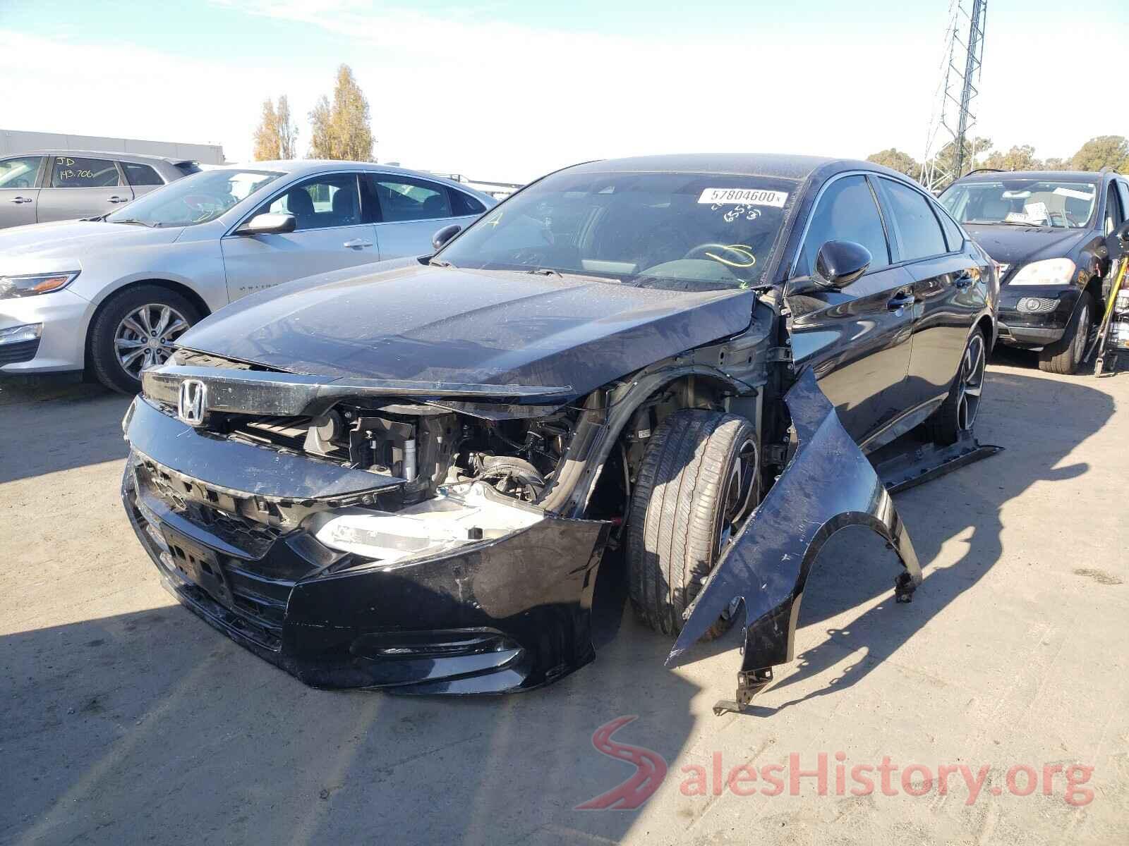 1HGCV1F35KA164462 2019 HONDA ACCORD