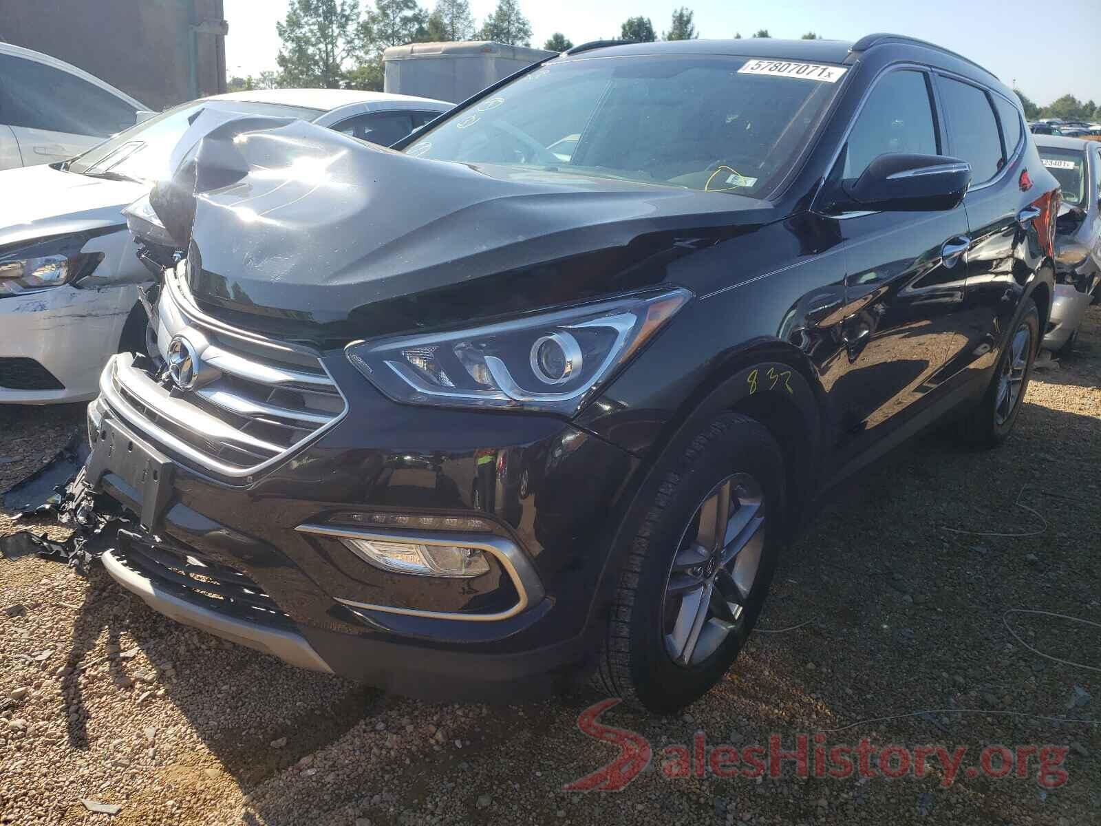 5NMZUDLB7HH011671 2017 HYUNDAI SANTA FE