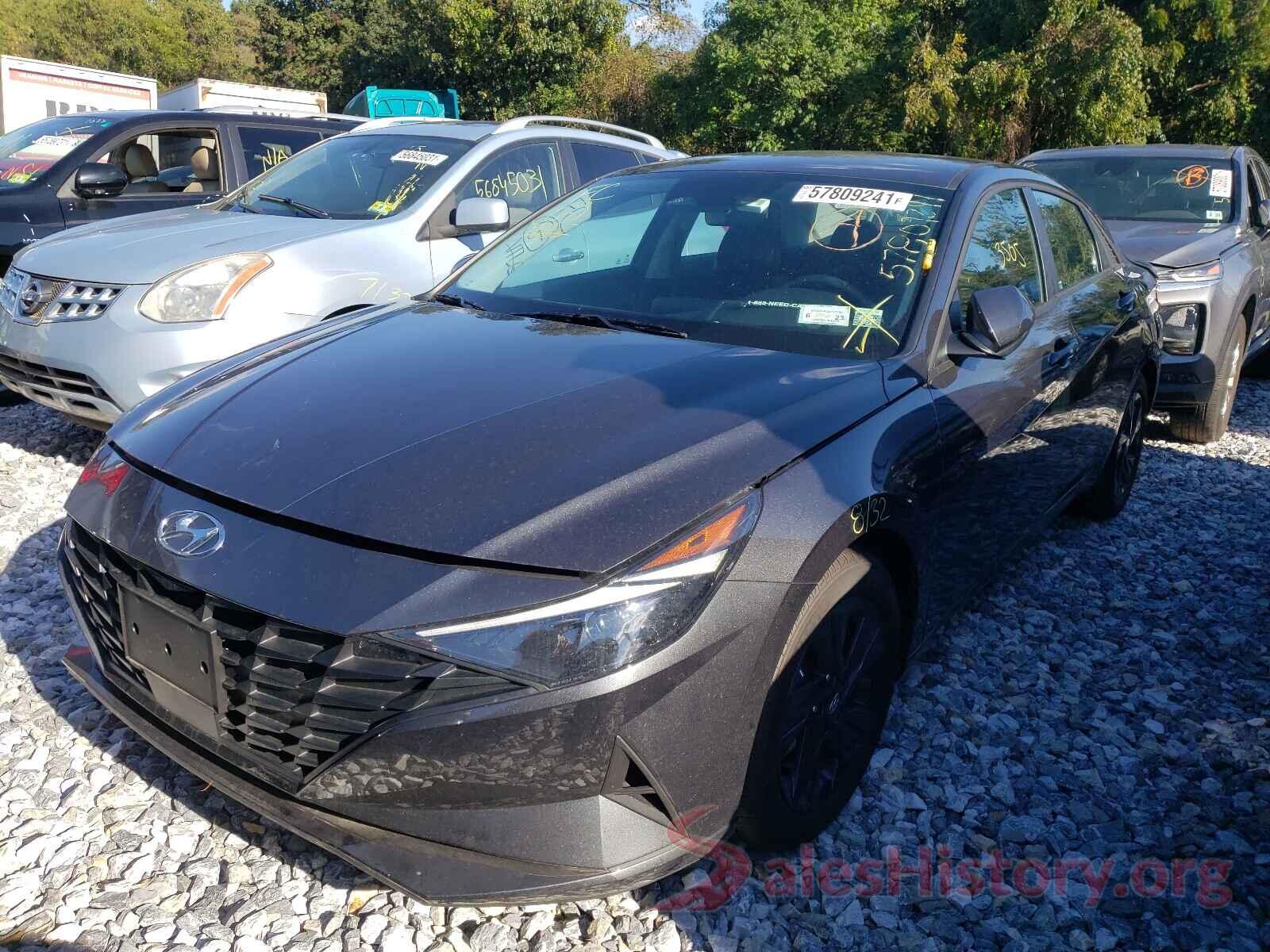 5NPLS4AG3MH043959 2021 HYUNDAI ELANTRA