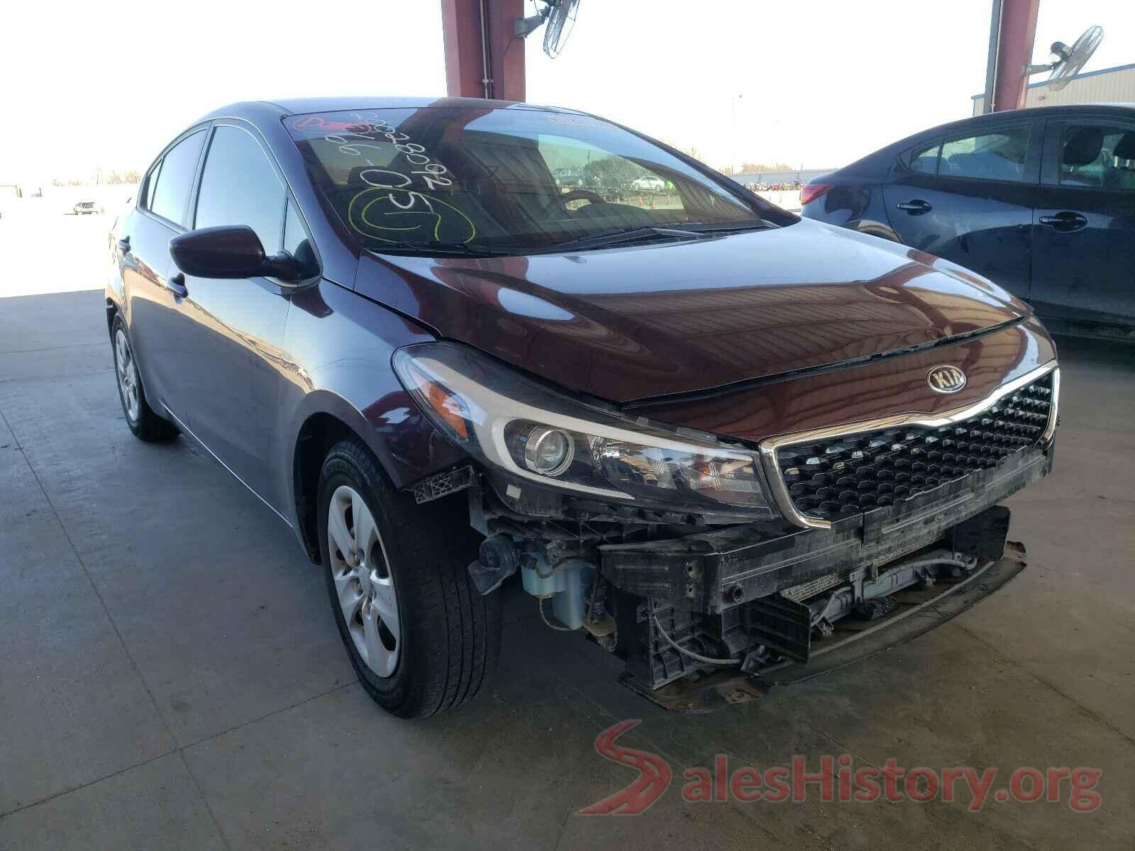 3KPFK4A7XJE187456 2018 KIA FORTE