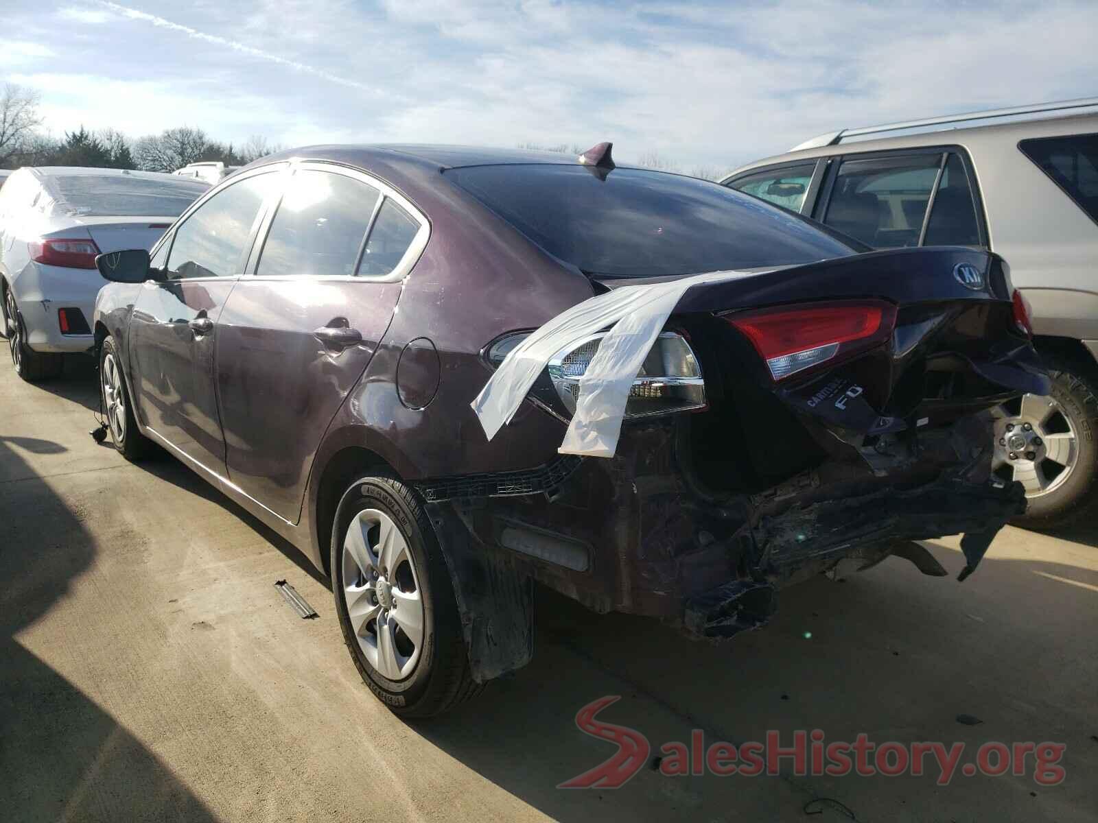 3KPFK4A7XJE187456 2018 KIA FORTE