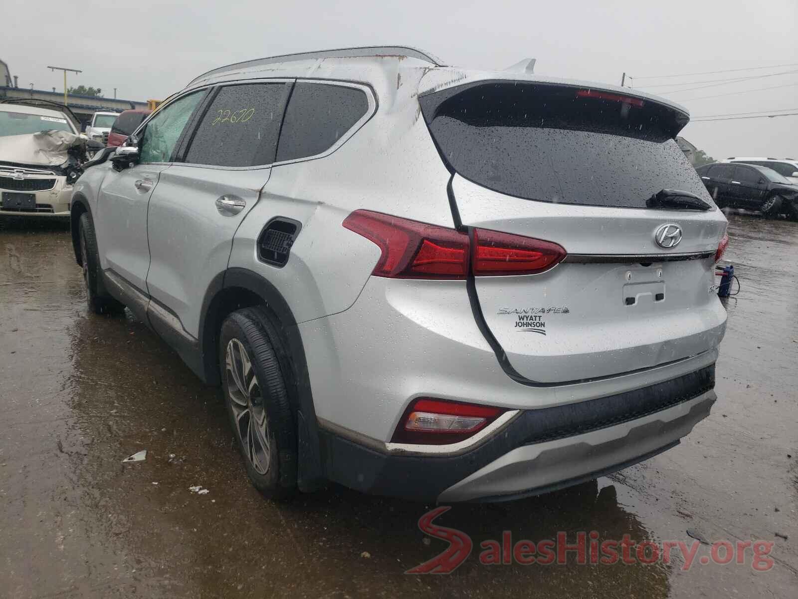 5NMS53AA1LH166664 2020 HYUNDAI SANTA FE