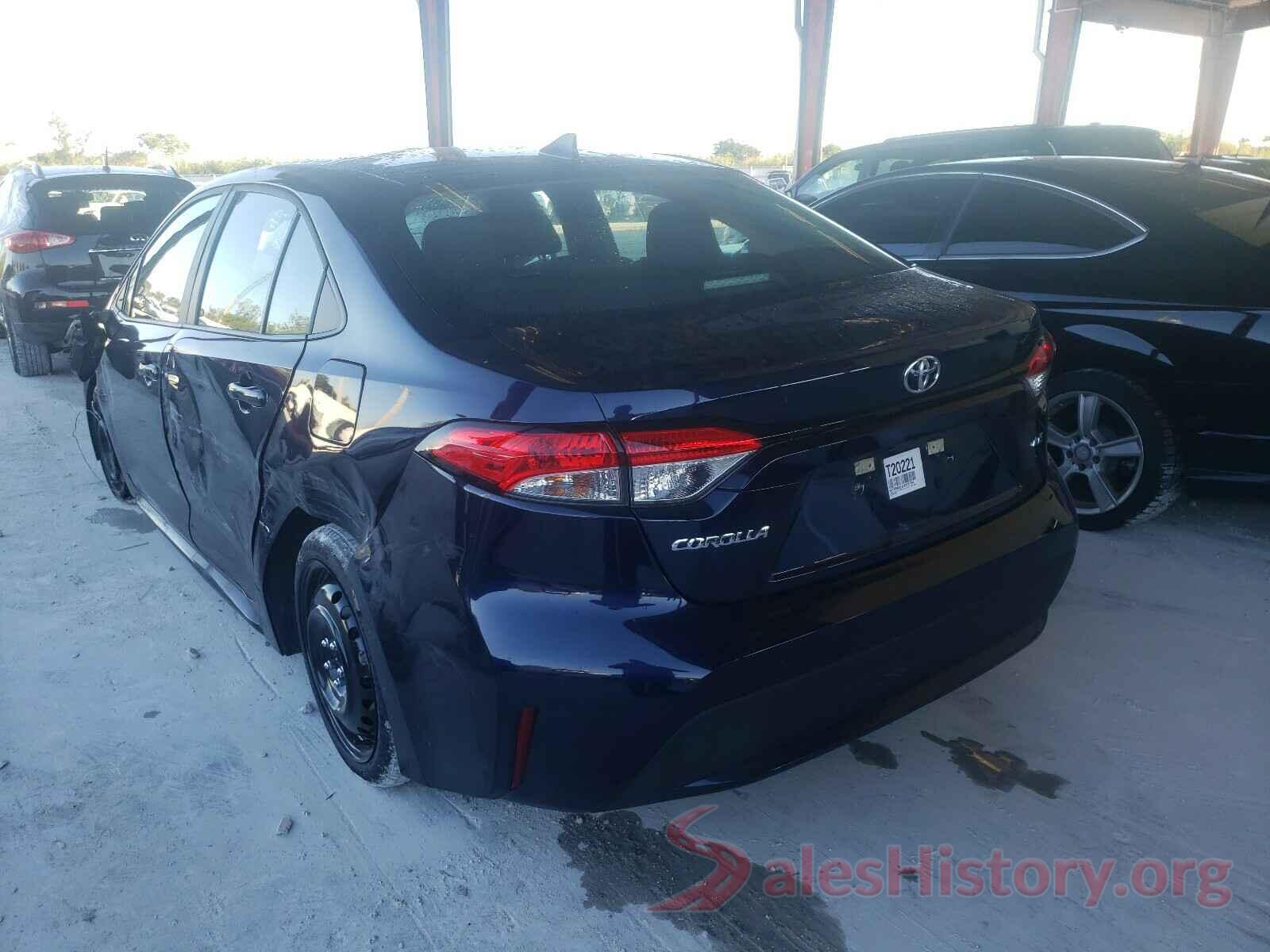 5YFEPRAE1LP105754 2020 TOYOTA COROLLA