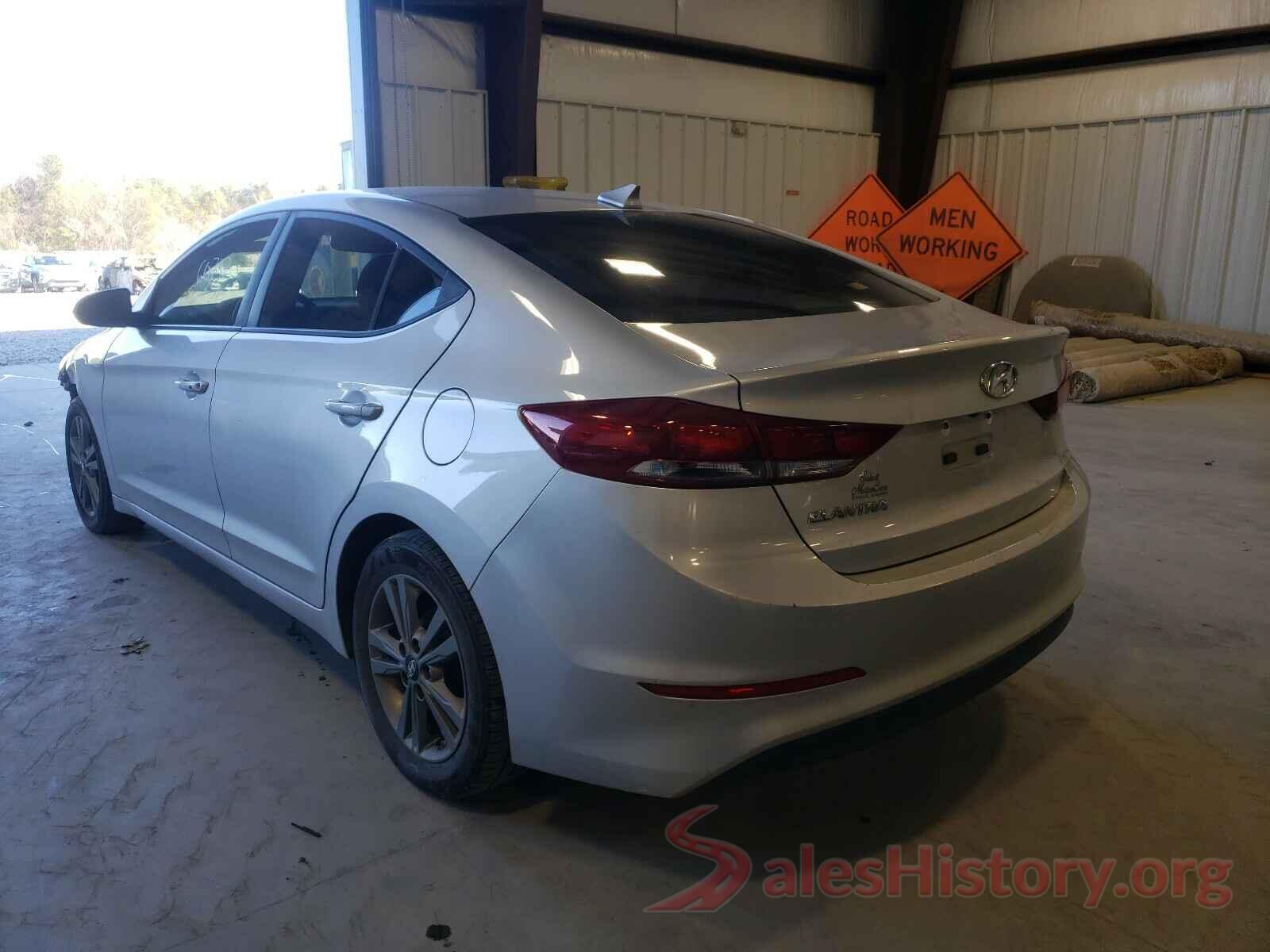 5NPD84LF1HH129400 2017 HYUNDAI ELANTRA