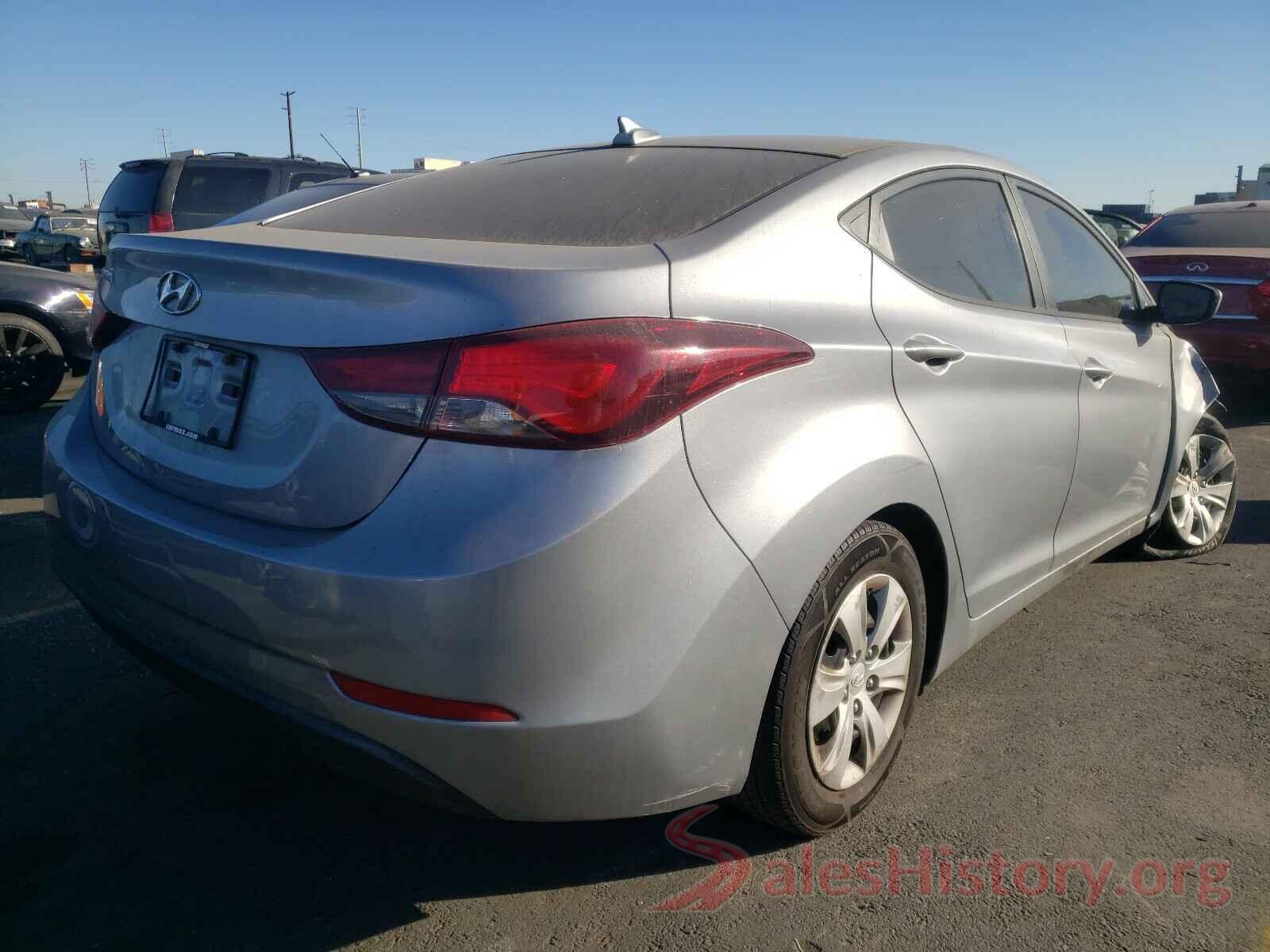 5NPDH4AEXGH781957 2016 HYUNDAI ELANTRA