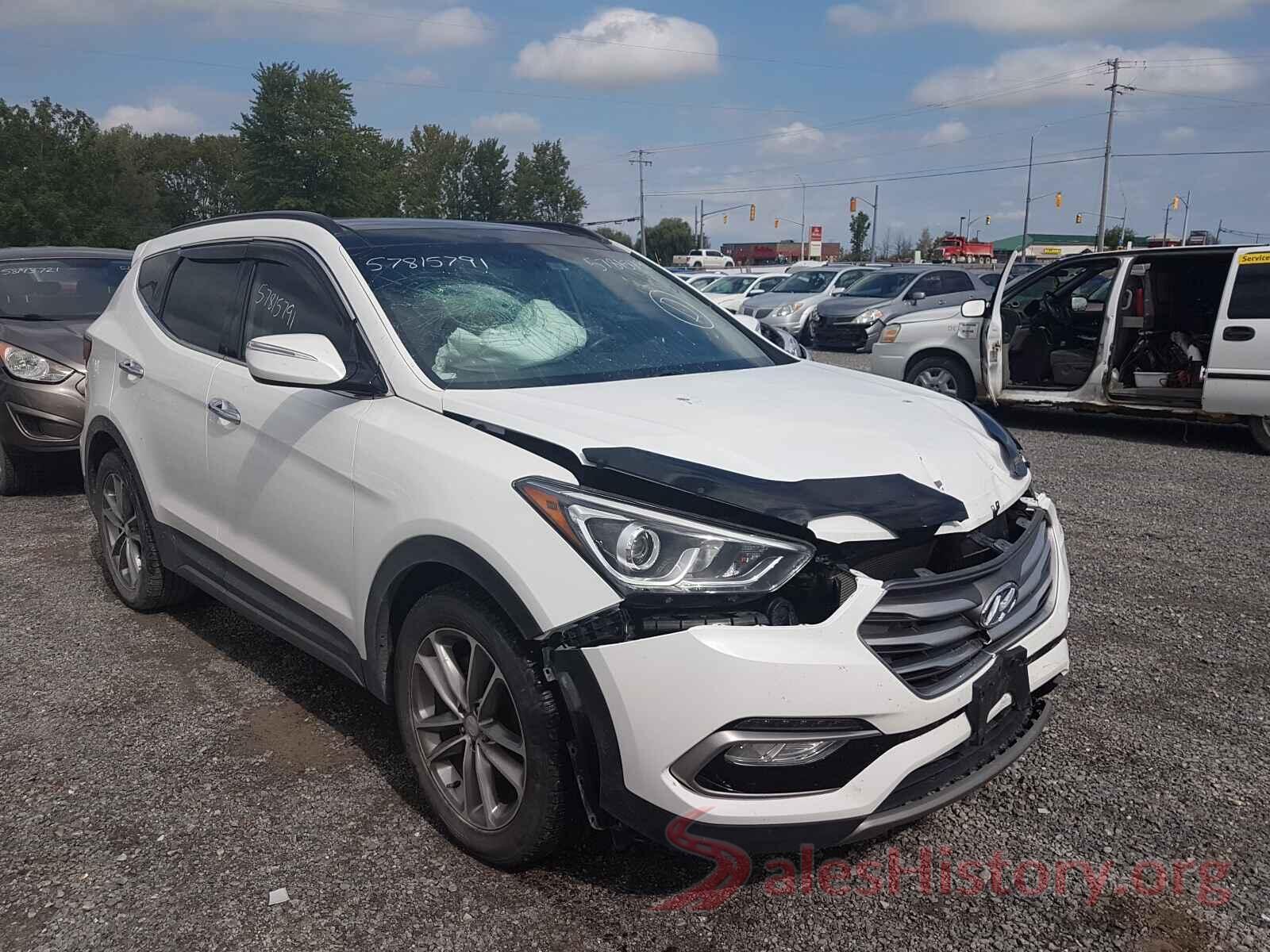 5XYZUDLA0JG533615 2018 HYUNDAI SANTA FE