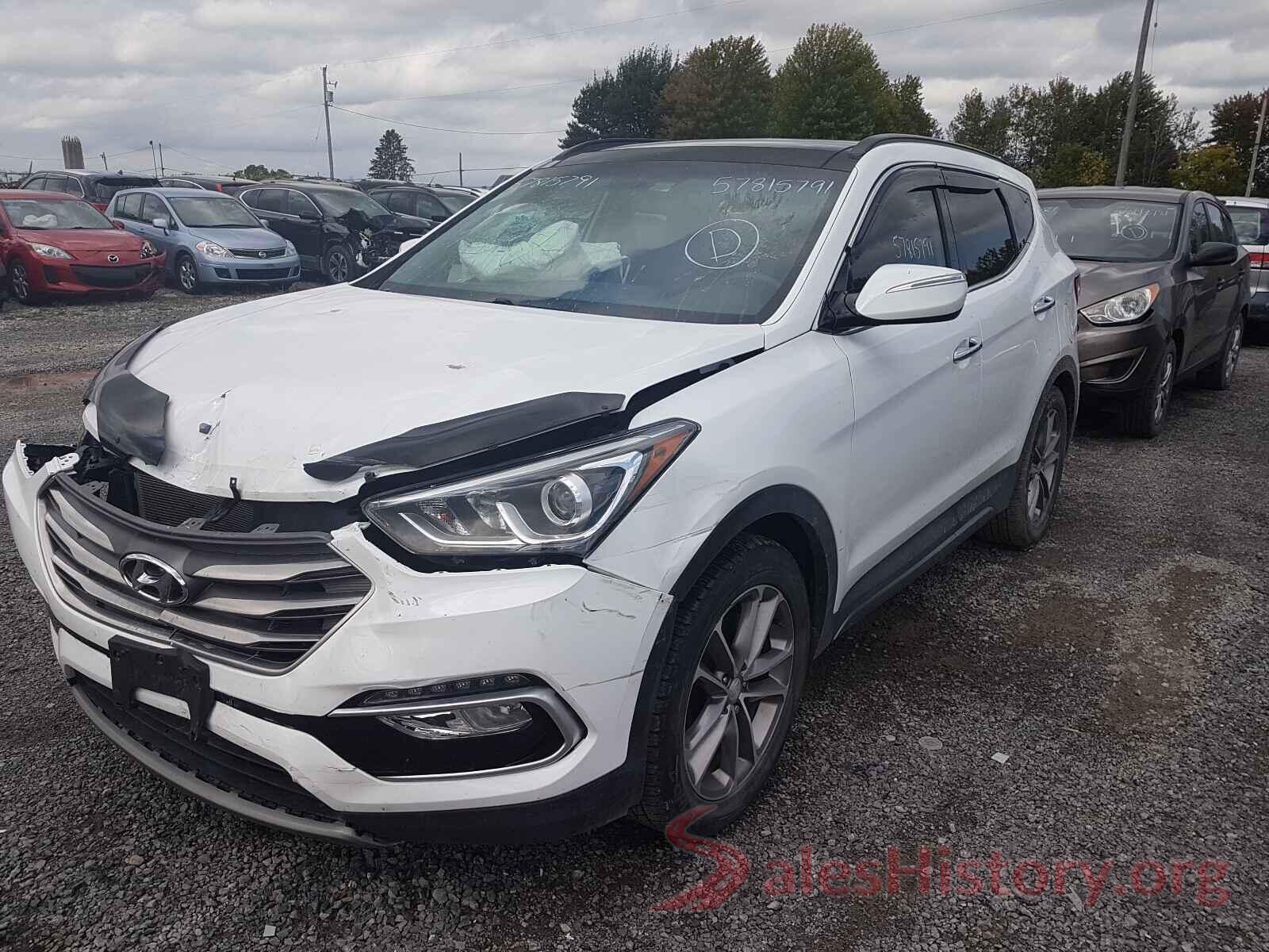 5XYZUDLA0JG533615 2018 HYUNDAI SANTA FE