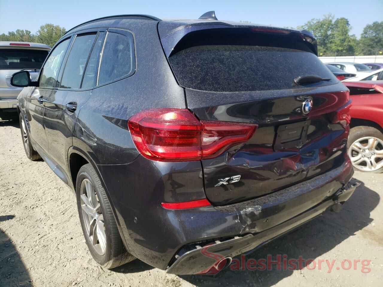 5UXTR7C5XKLF23712 2019 BMW X3