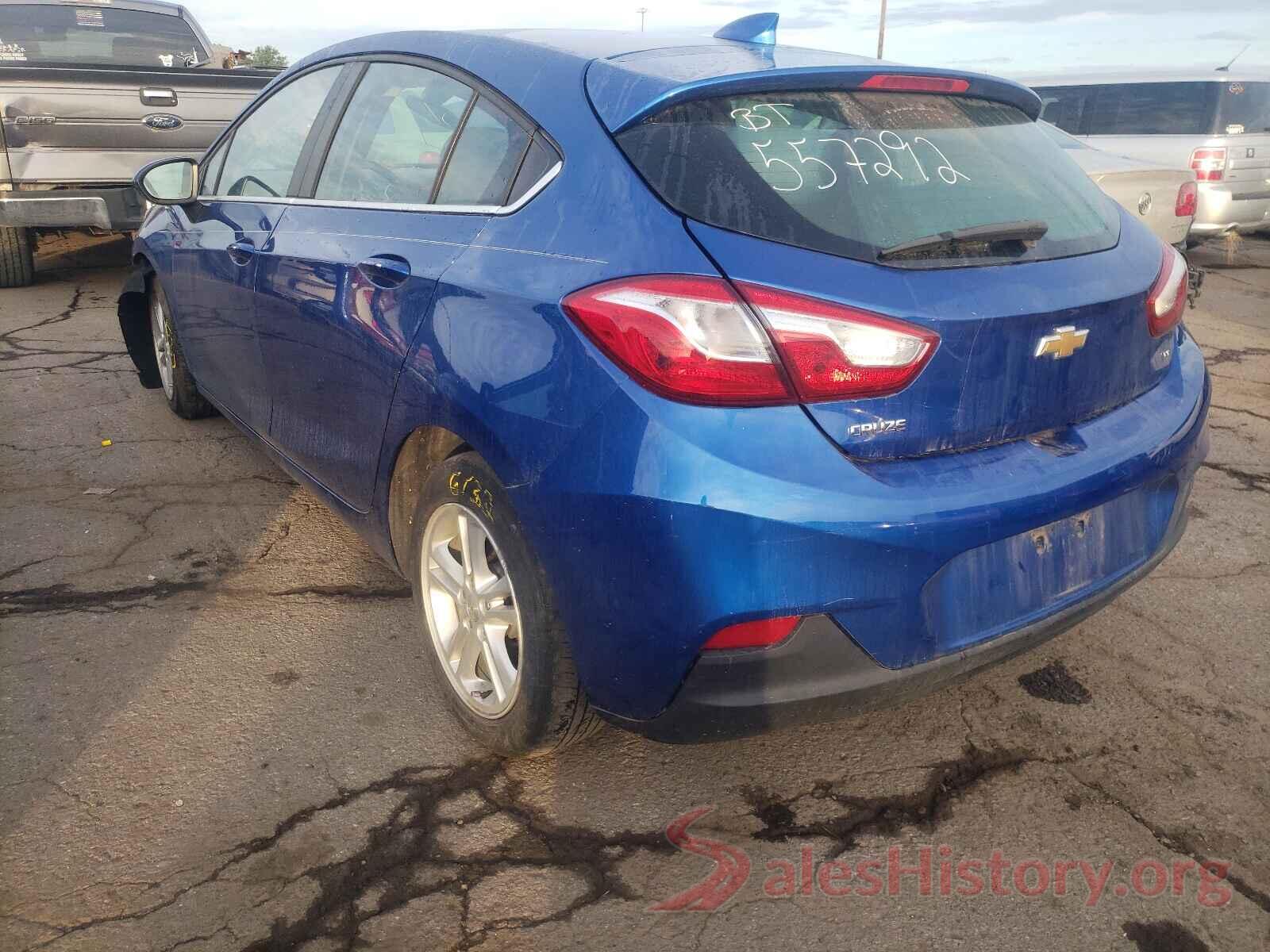 3G1BE6SM5JS557292 2018 CHEVROLET CRUZE