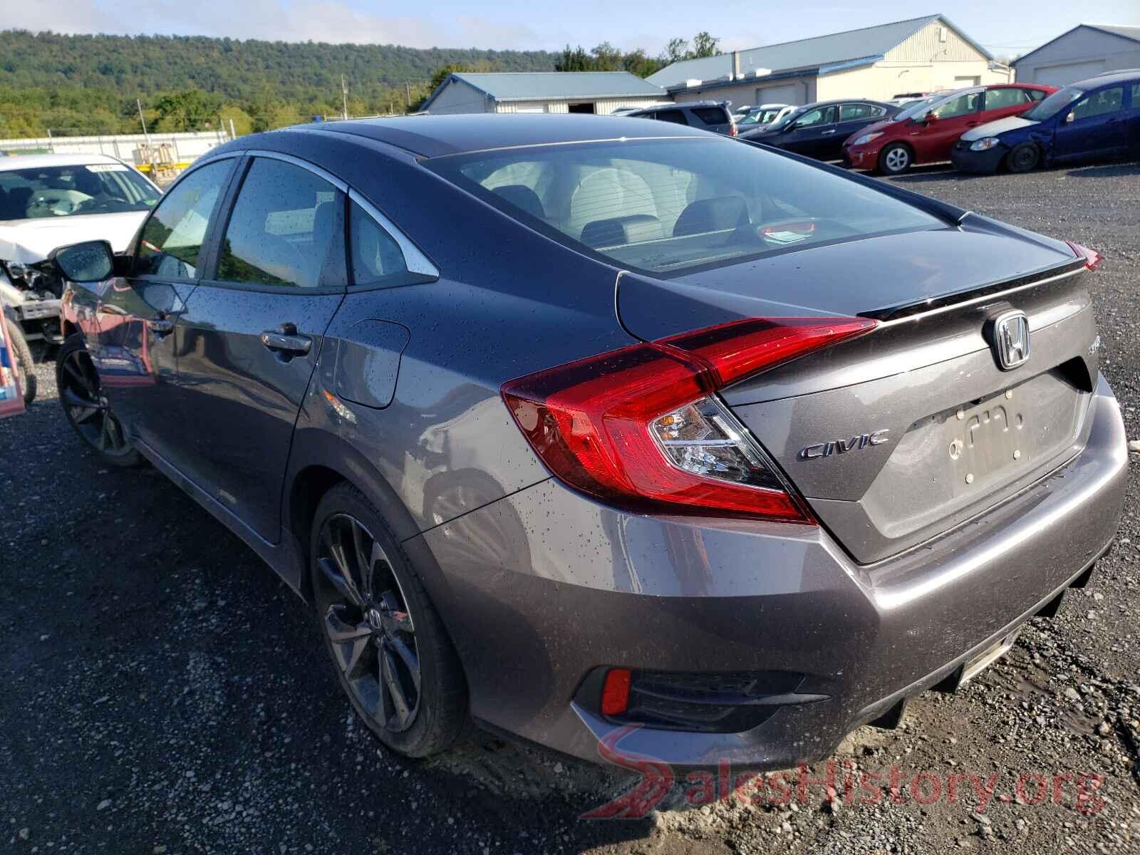 2HGFC2F83KH592794 2019 HONDA CIVIC