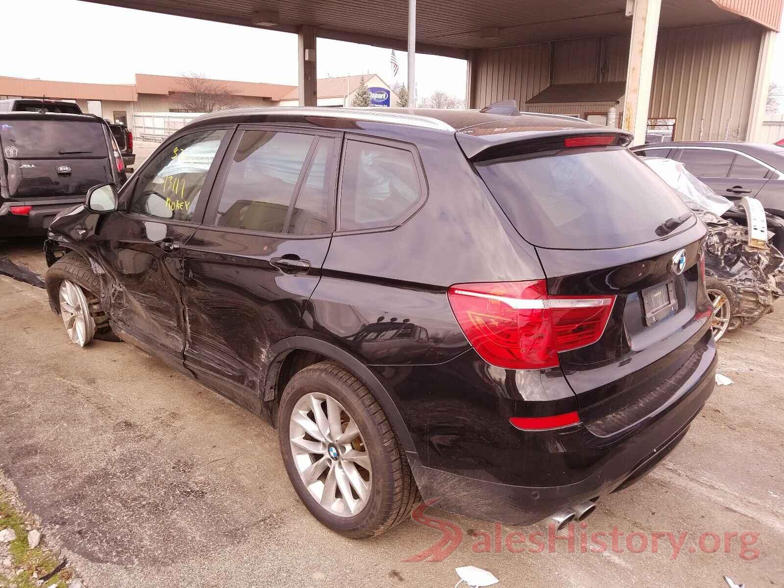 5UXWX9C59H0T09204 2017 BMW X3