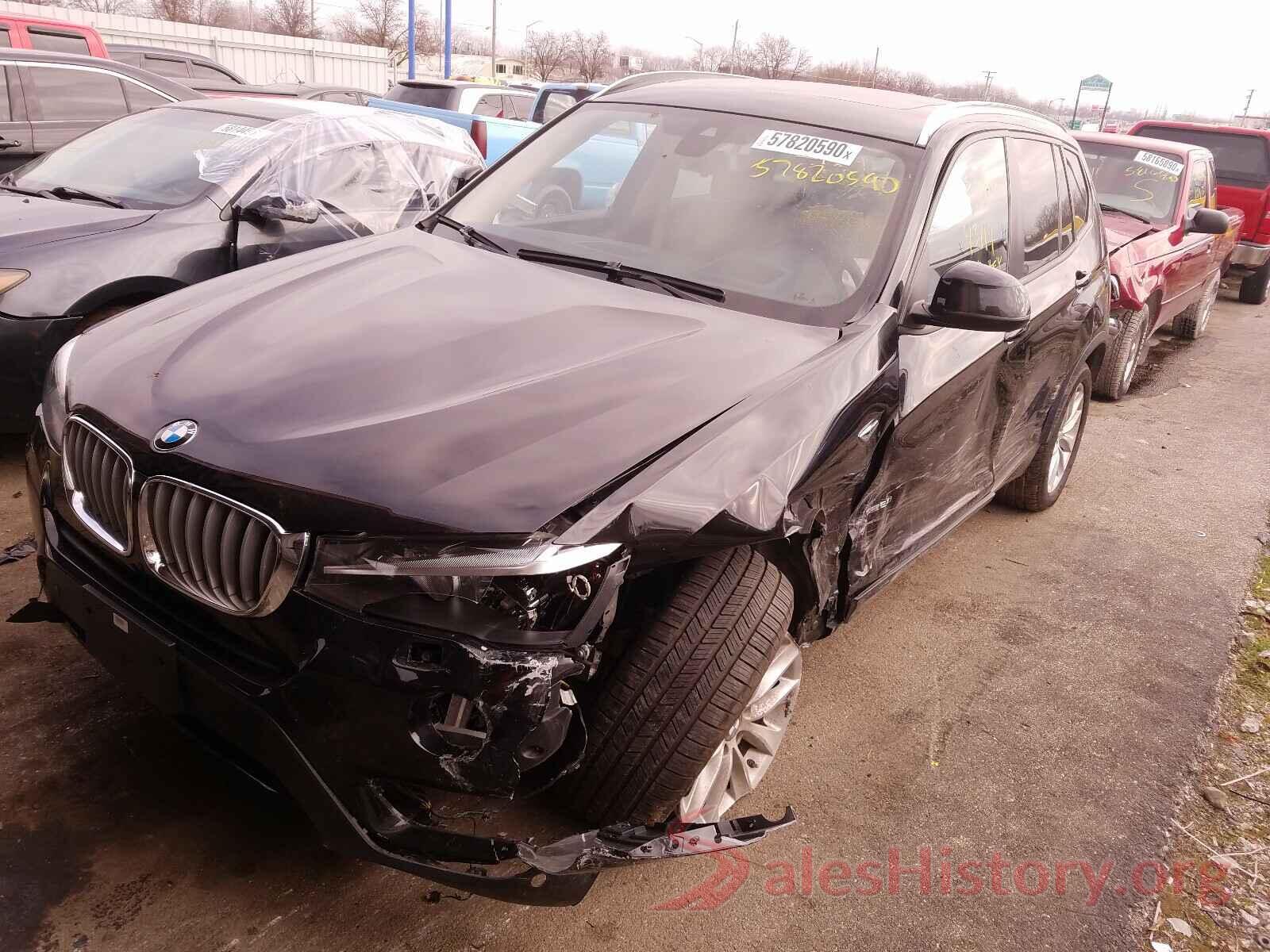 5UXWX9C59H0T09204 2017 BMW X3