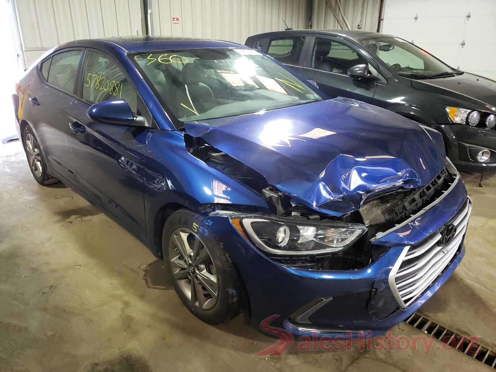 5NPD84LF3JH361325 2018 HYUNDAI ELANTRA