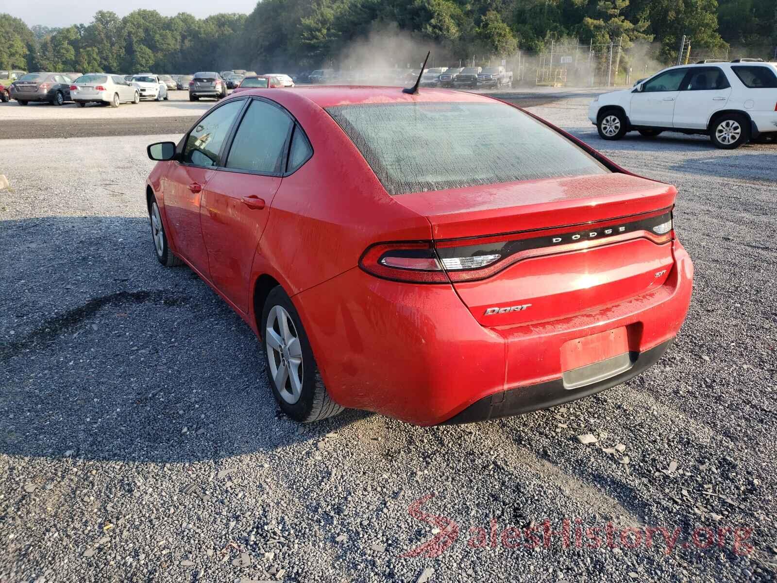 1C3CDFBBXGD766540 2016 DODGE DART