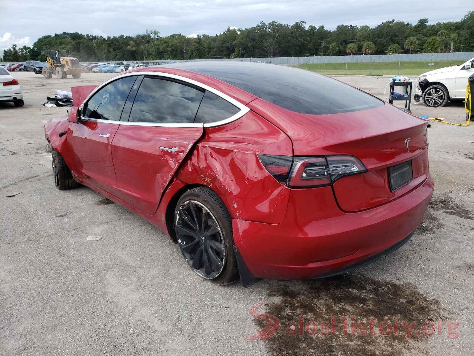 5YJ3E1EA1LF792977 2020 TESLA MODEL 3