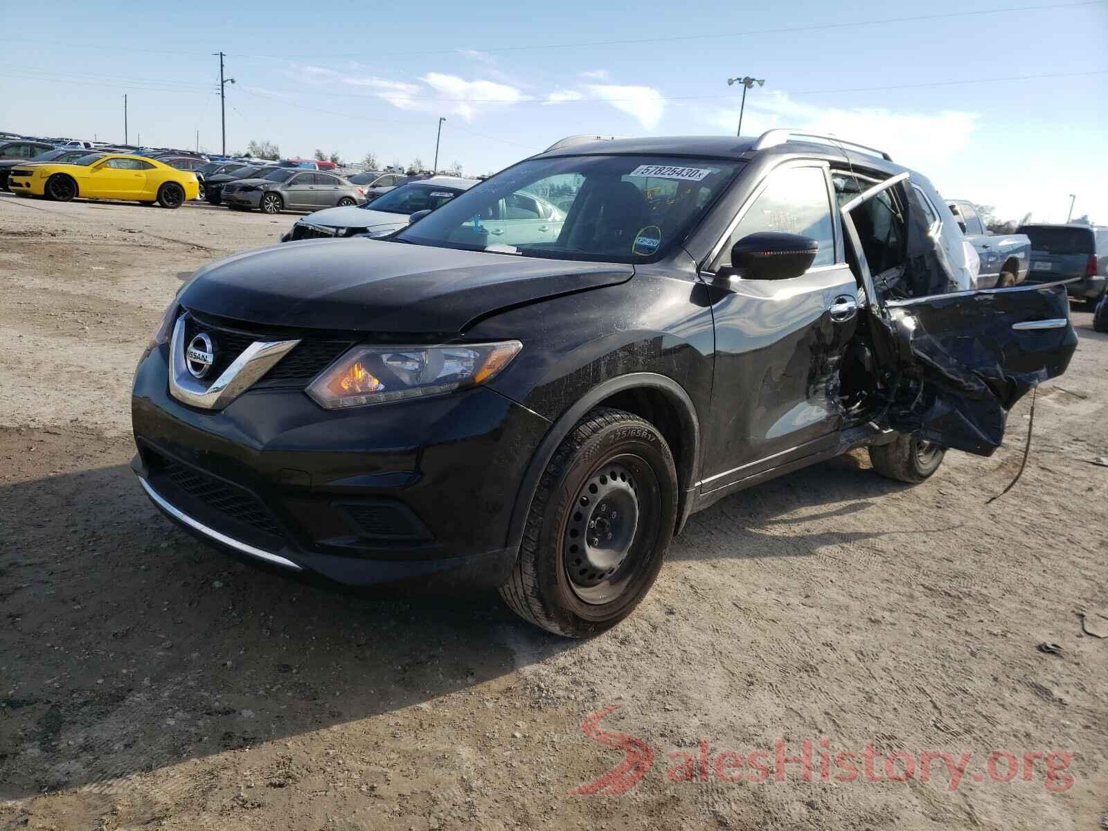 KNMAT2MTXGP660611 2016 NISSAN ROGUE