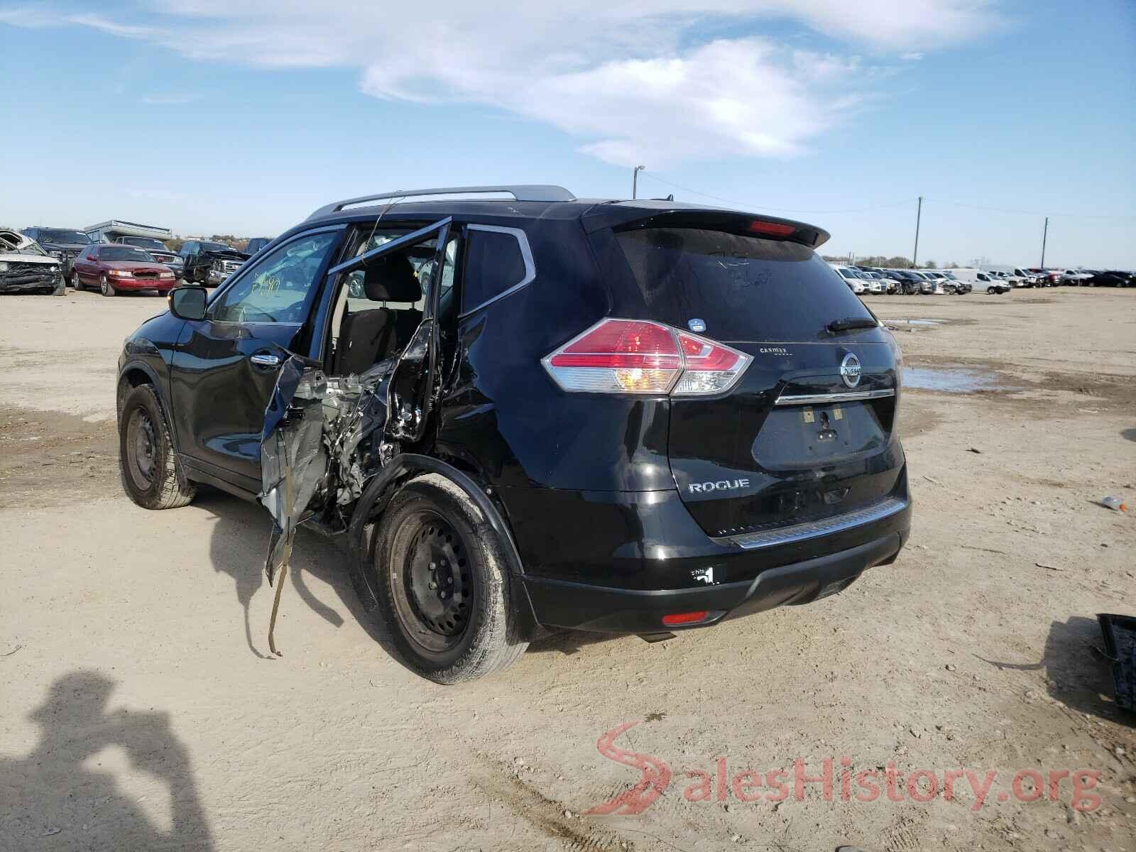 KNMAT2MTXGP660611 2016 NISSAN ROGUE