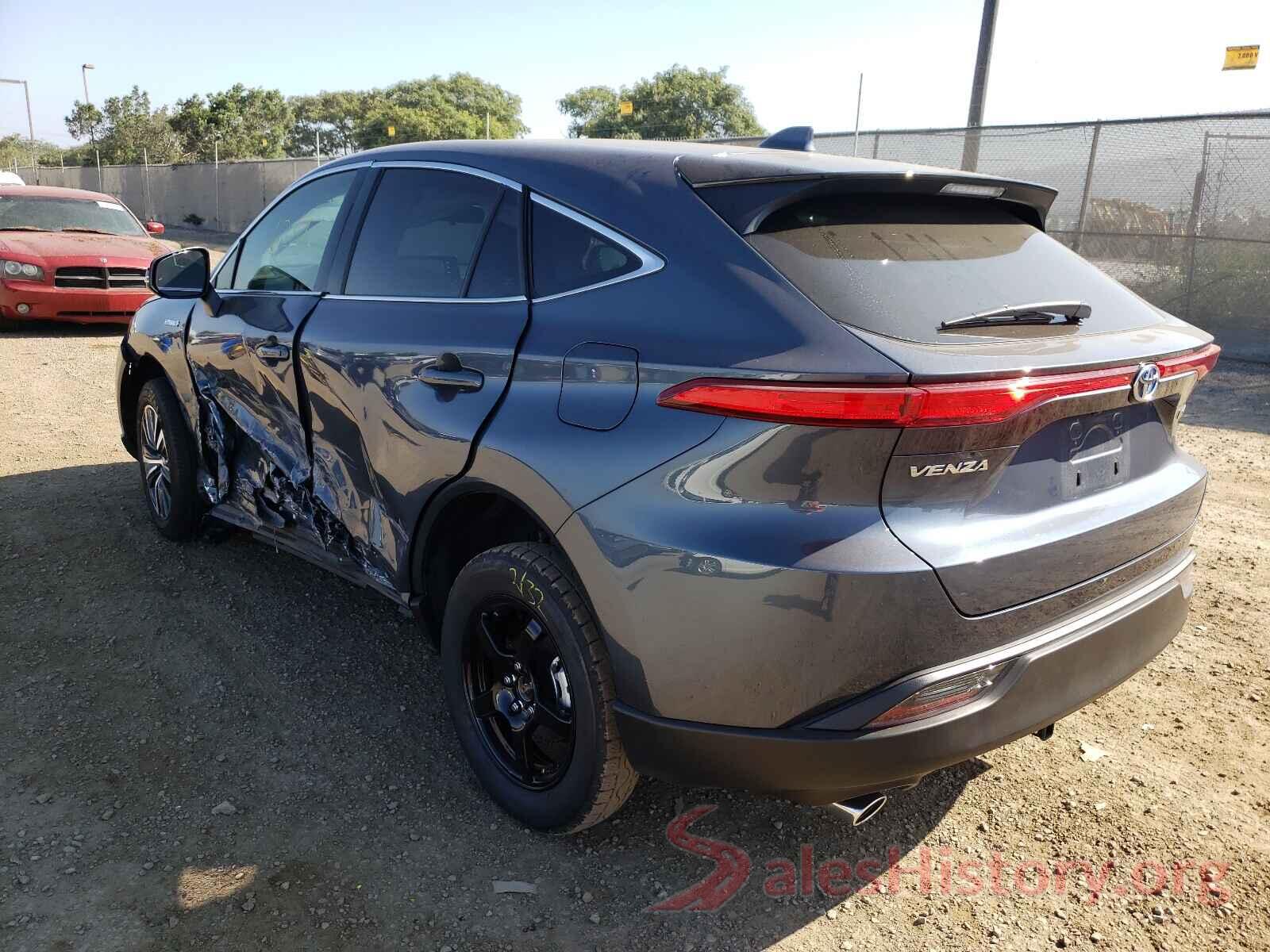 JTEAAAAH6MJ055396 2021 TOYOTA VENZA