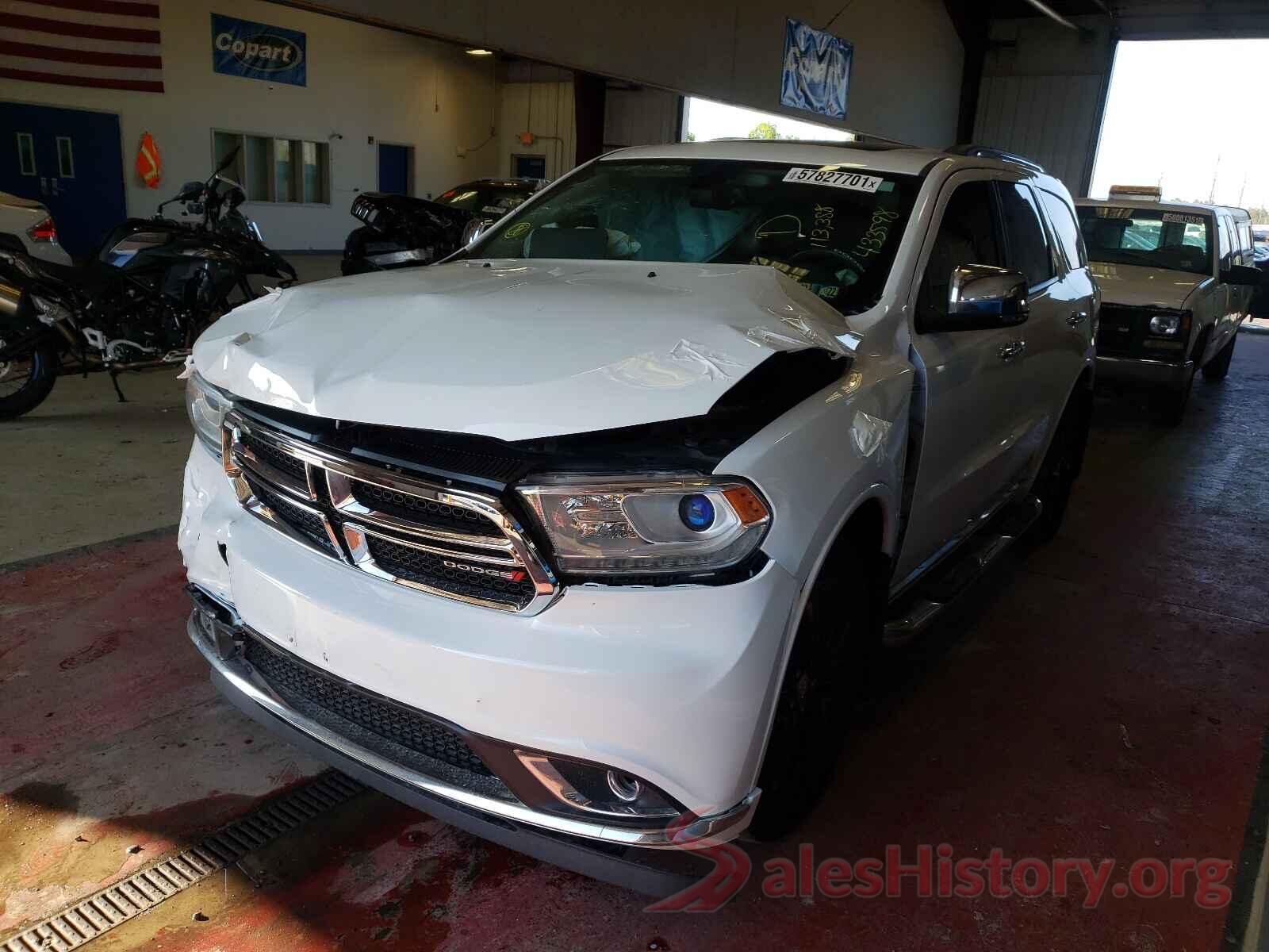 1C4RDJDGXGC433598 2016 DODGE DURANGO