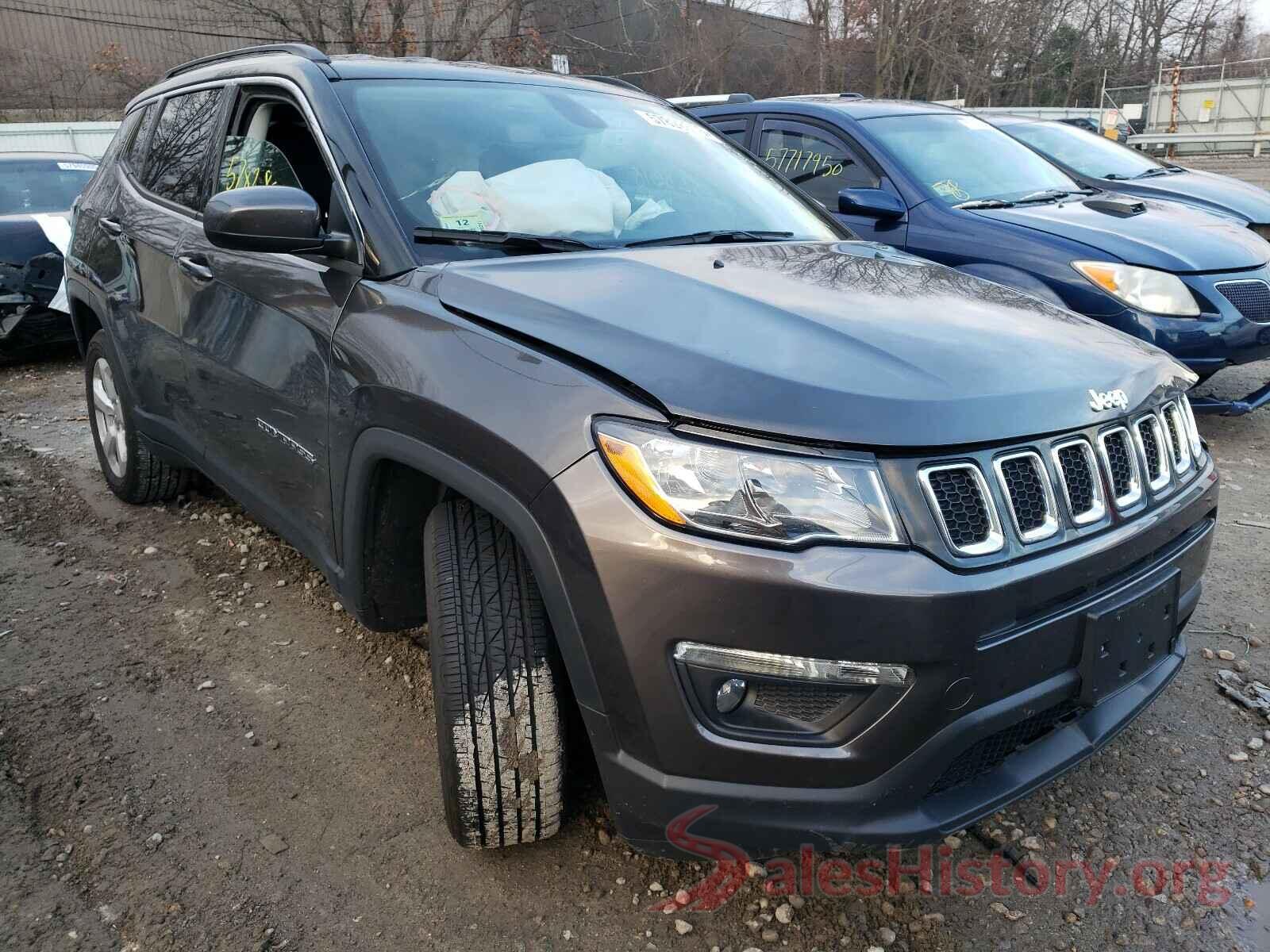 3C4NJDBB8KT828439 2019 JEEP COMPASS