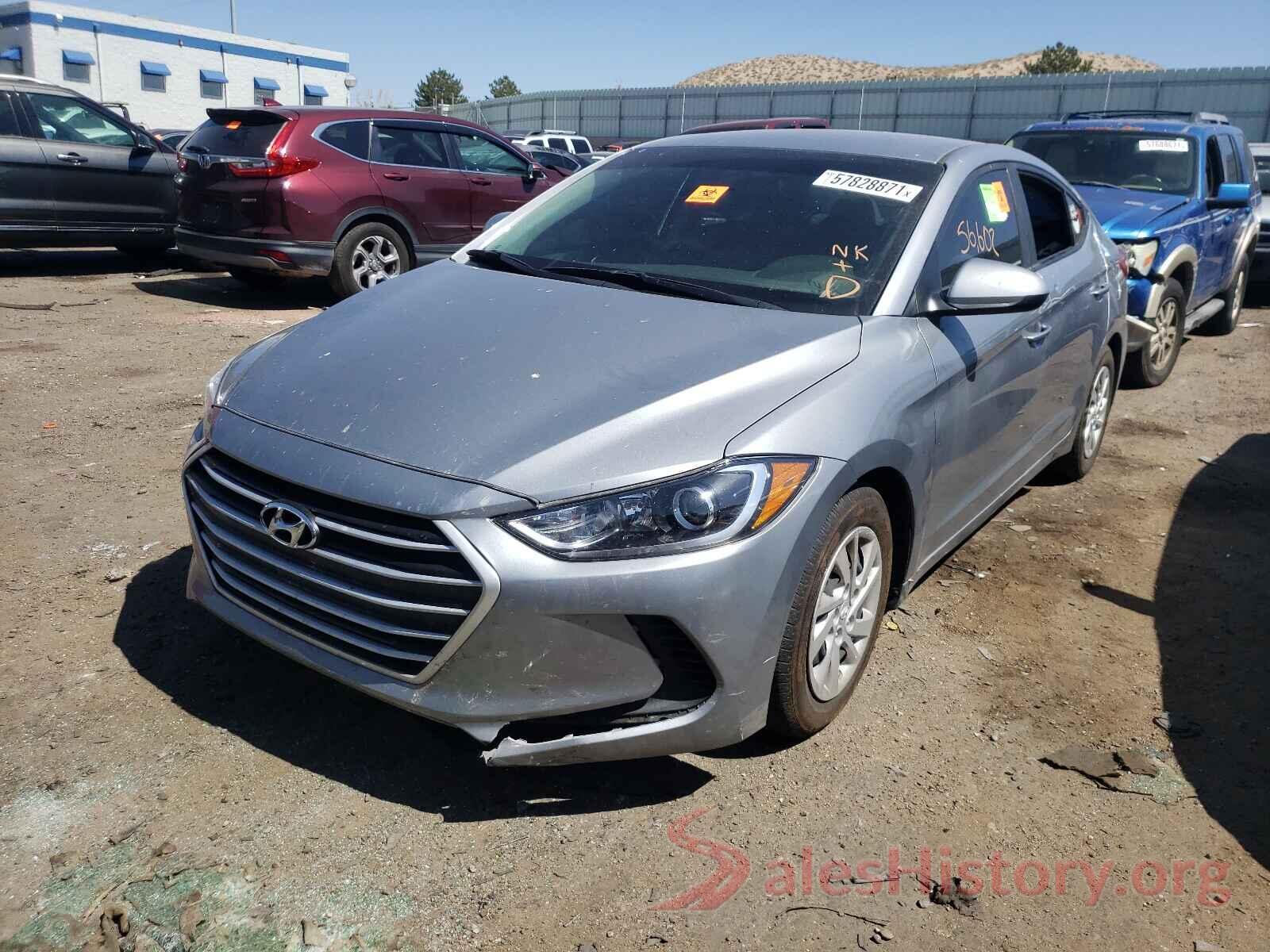 5NPD74LF8HH177284 2017 HYUNDAI ELANTRA