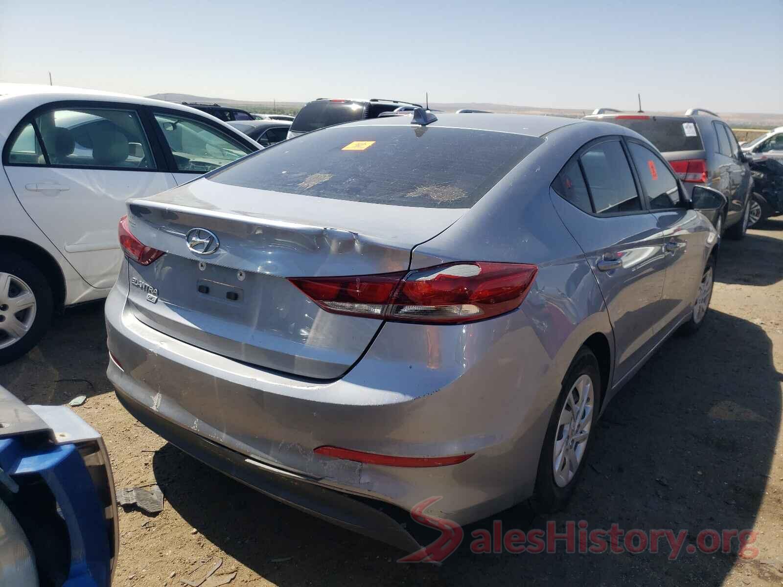 5NPD74LF8HH177284 2017 HYUNDAI ELANTRA