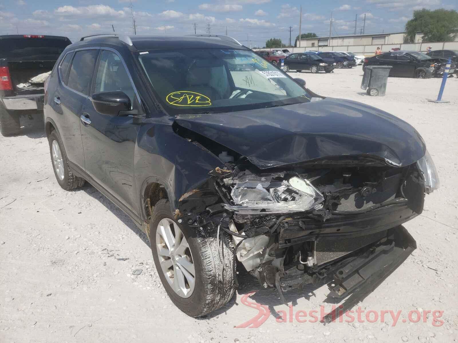 KNMAT2MT1GP616190 2016 NISSAN ROGUE